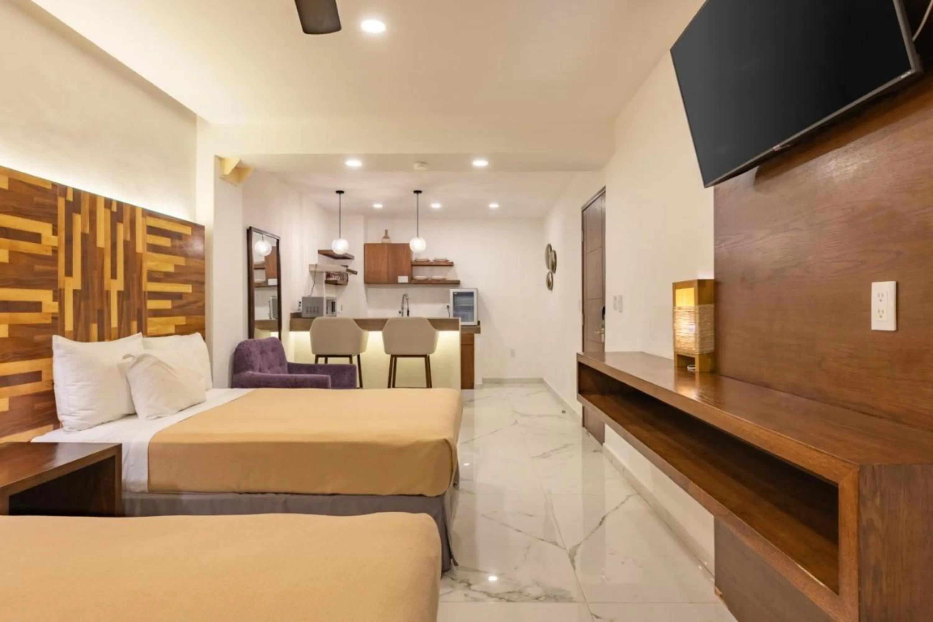 Bed in Marvic Hotel Boutique