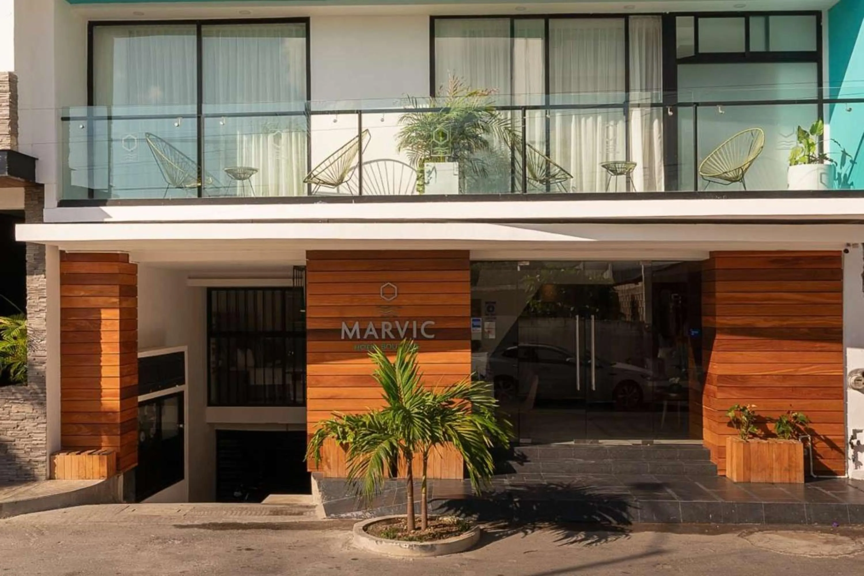 Facade/entrance in Marvic Hotel Boutique