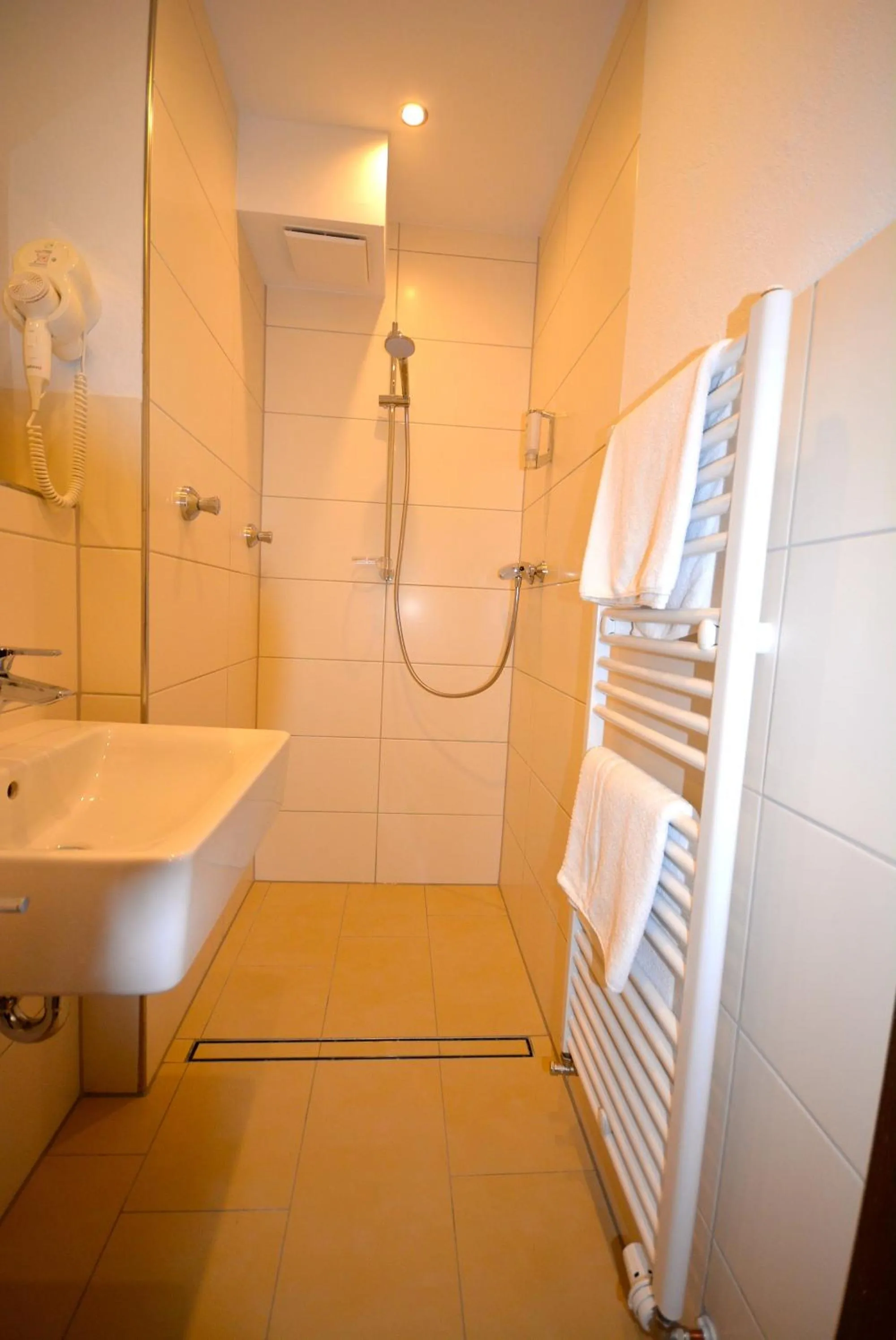 Shower in Hotel Kehrenkamp