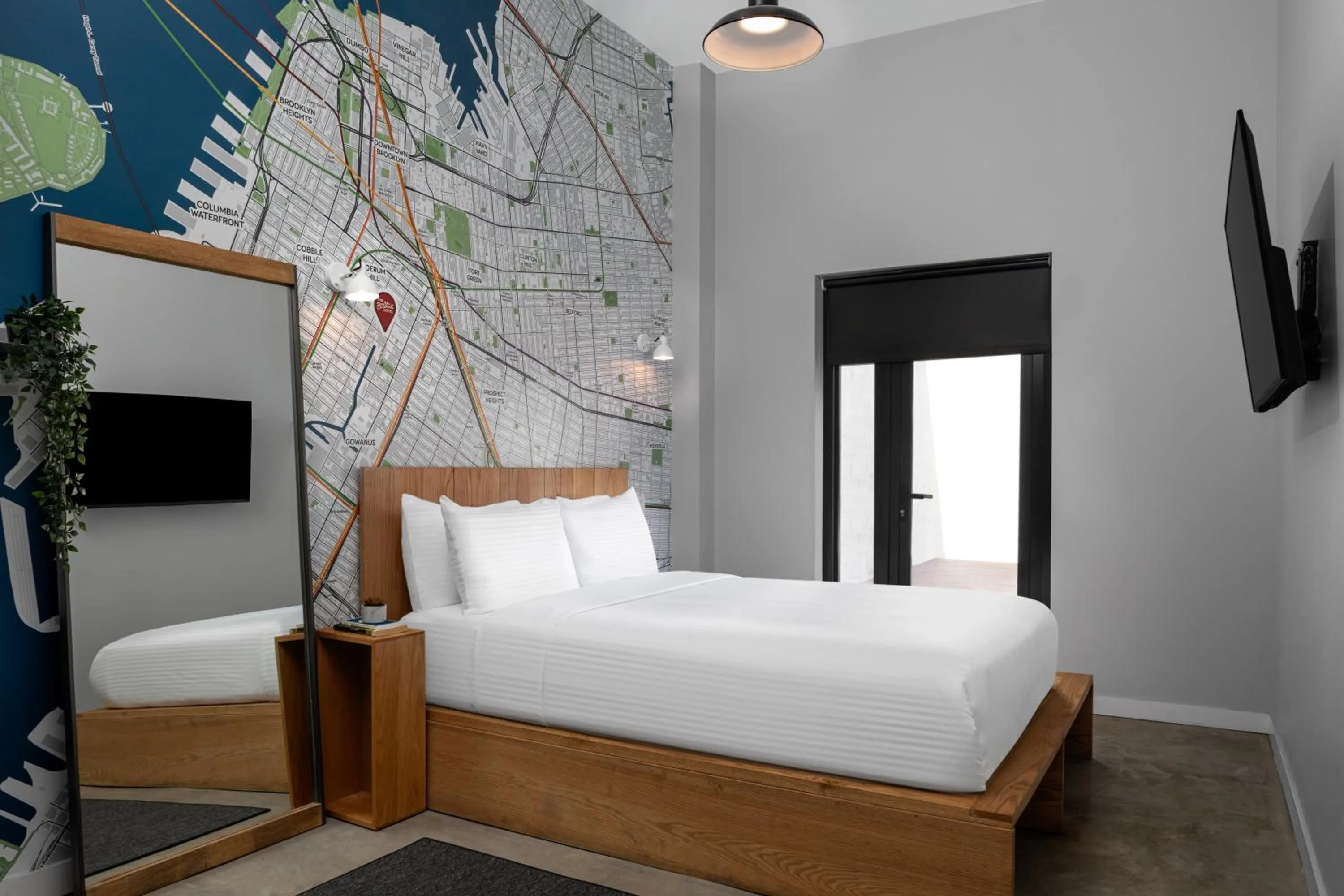 Patio, Bed in The Baltic Hotel