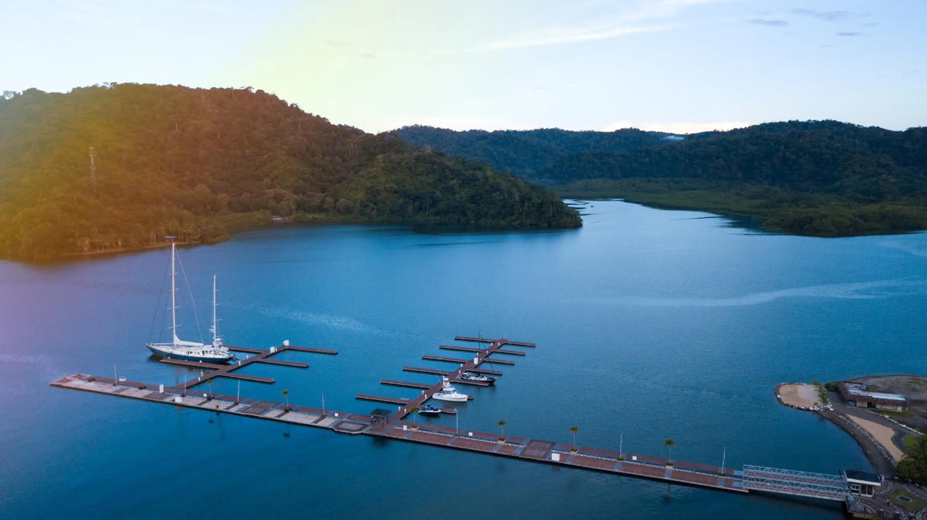 Bird's eye view in Amaka Ocean Living Lodge