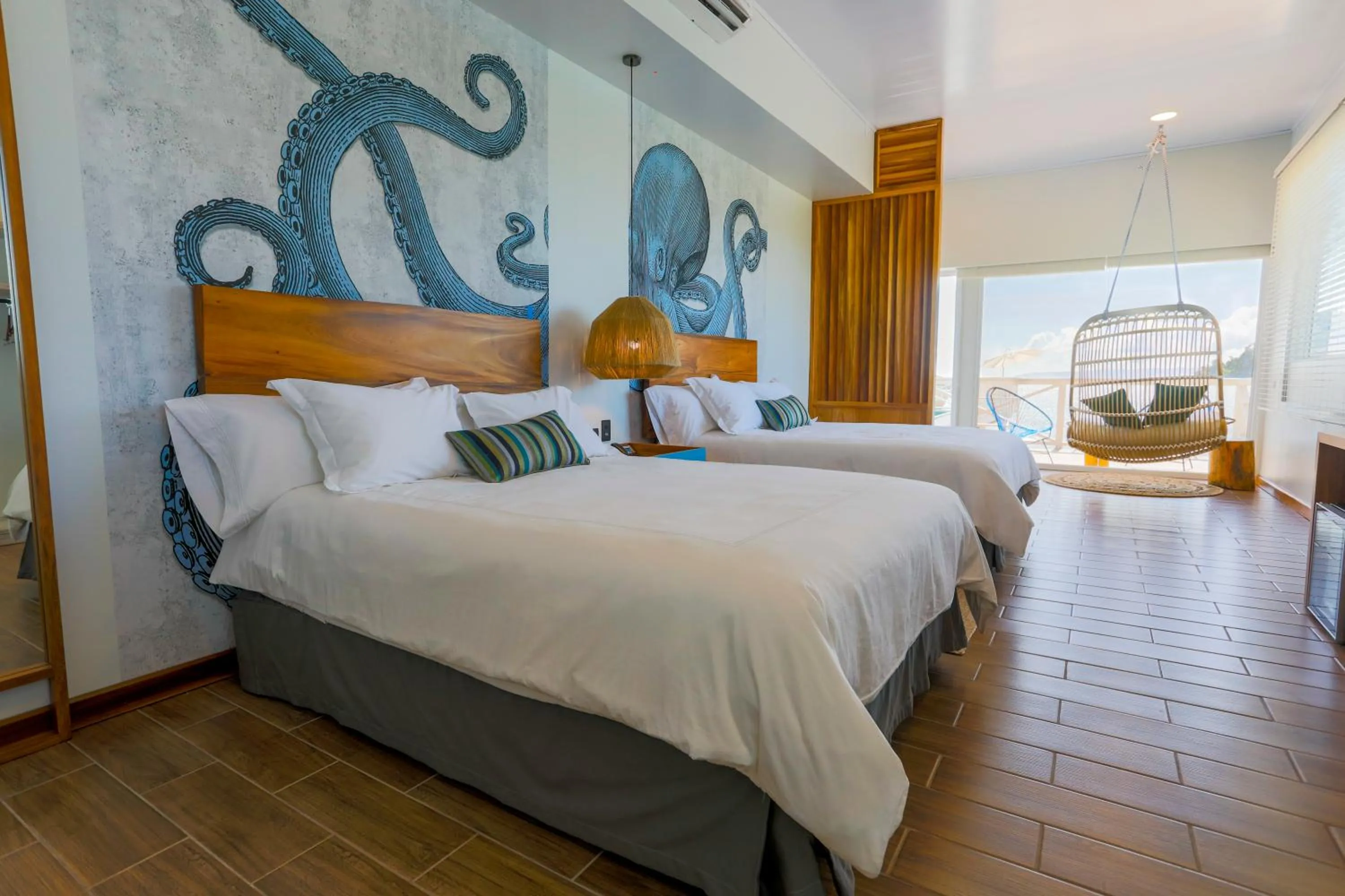 Photo of the whole room, Bed in Amaka Ocean Living Lodge