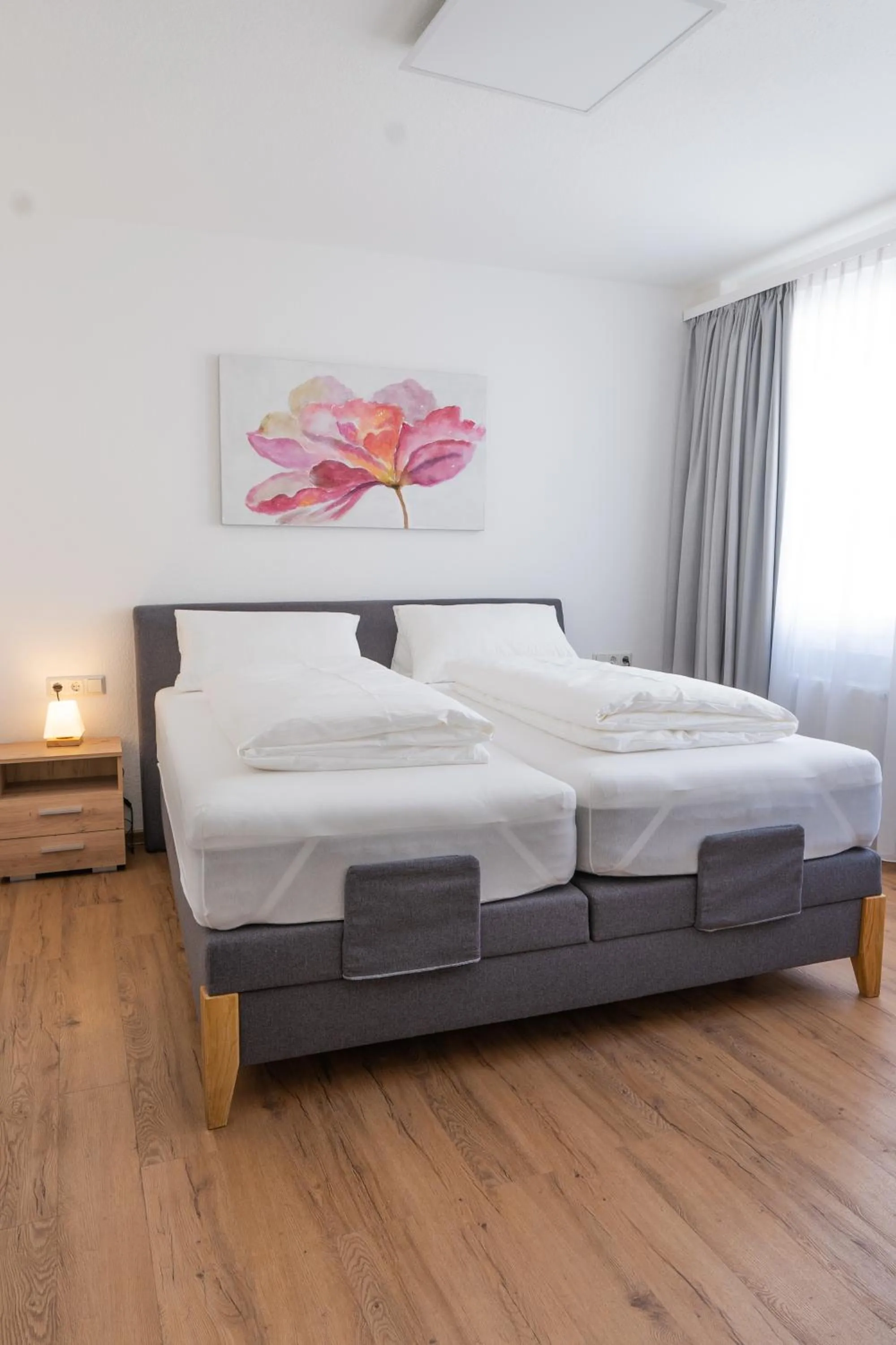 Bed in Hotel Dortmunder Hof