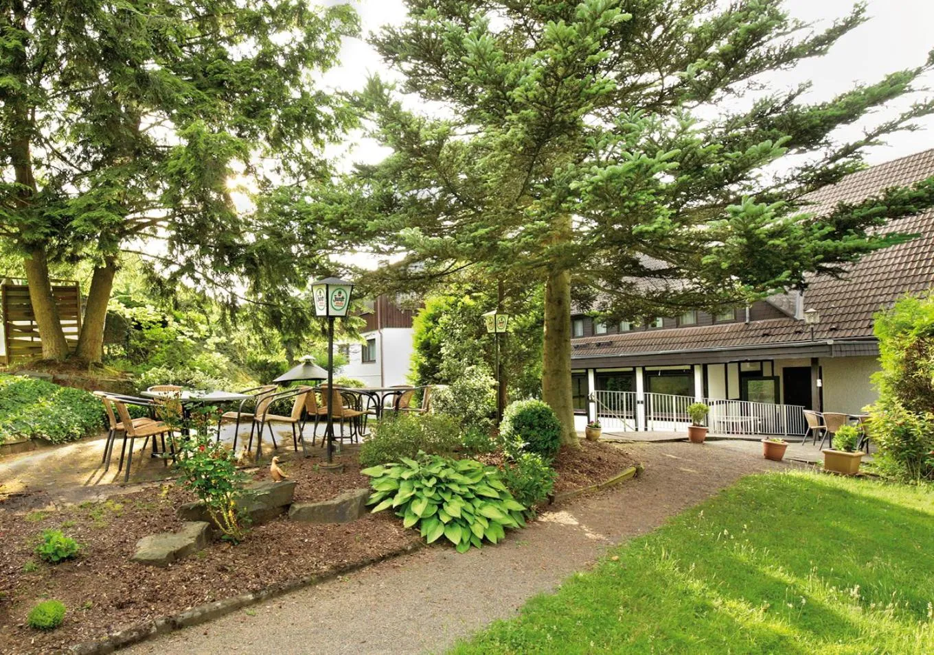 Garden in Landhotel Goldener Acker