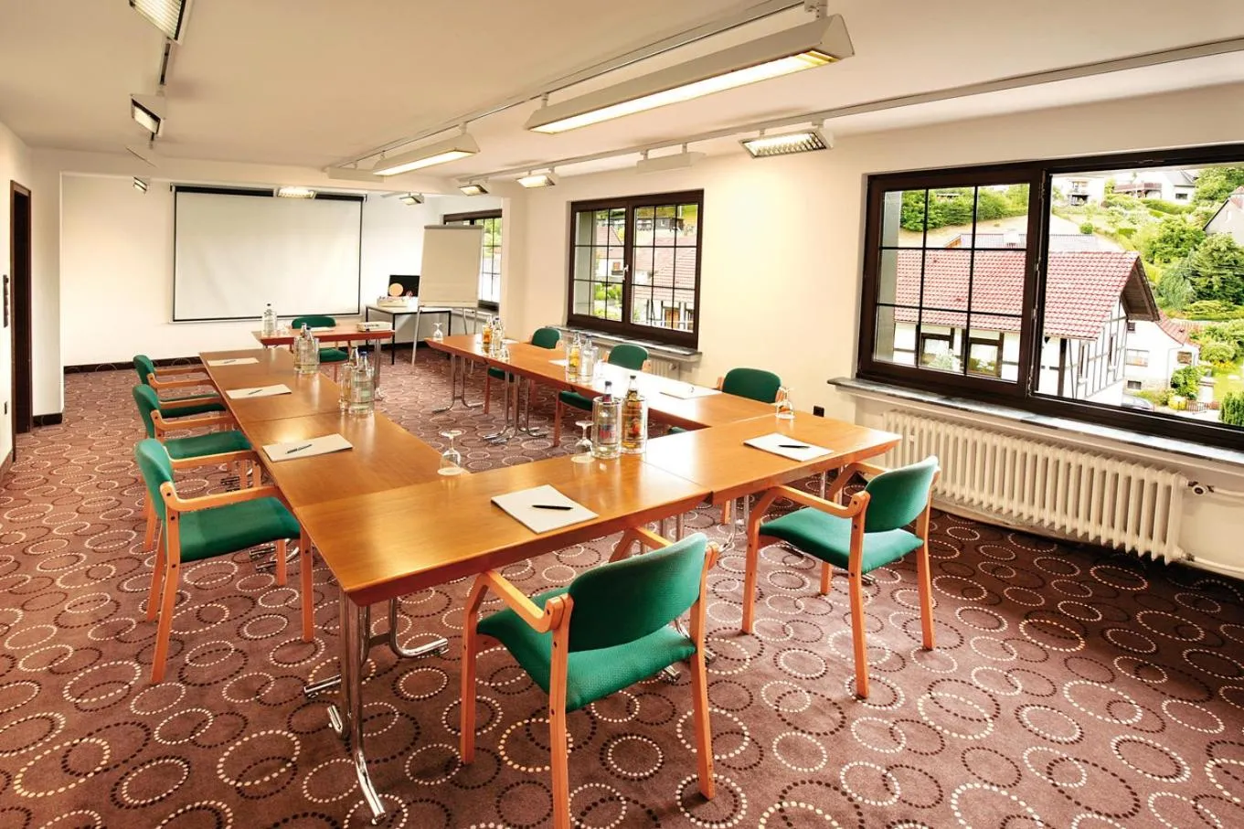 Meeting/conference room in Landhotel Goldener Acker