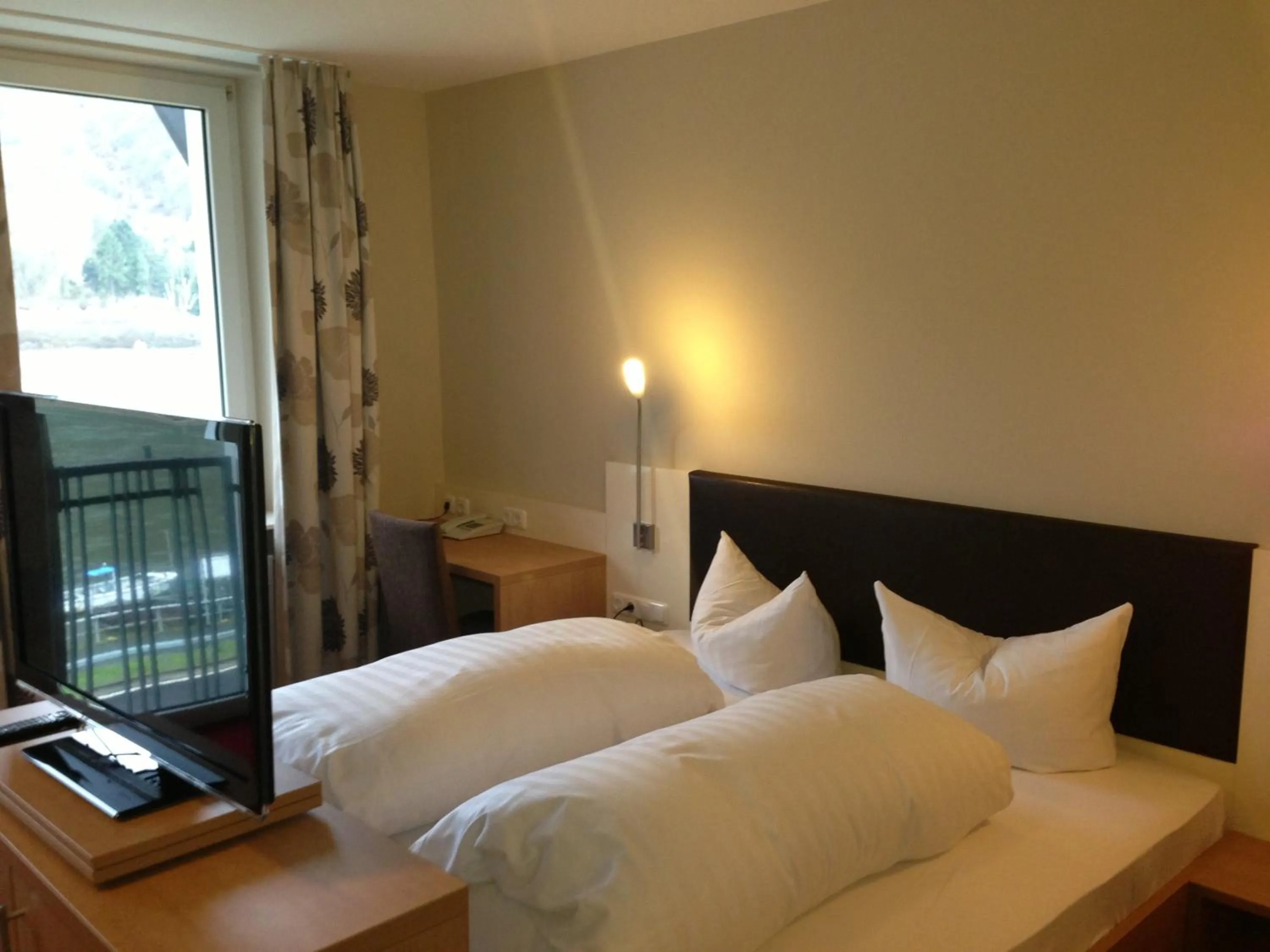 Photo of the whole room, Bed in Rheinhotel Lamm