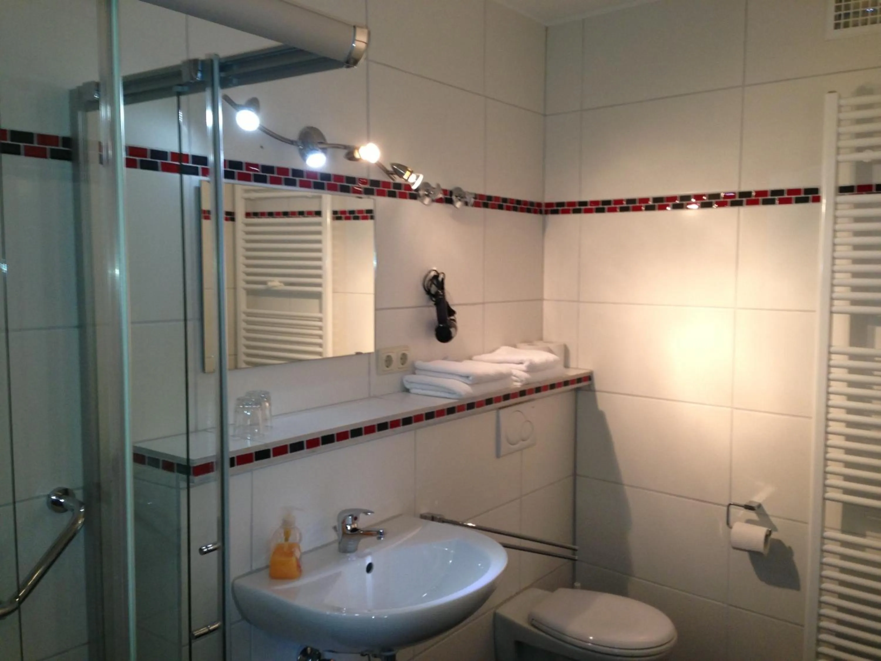 Bathroom in Rheinhotel Lamm