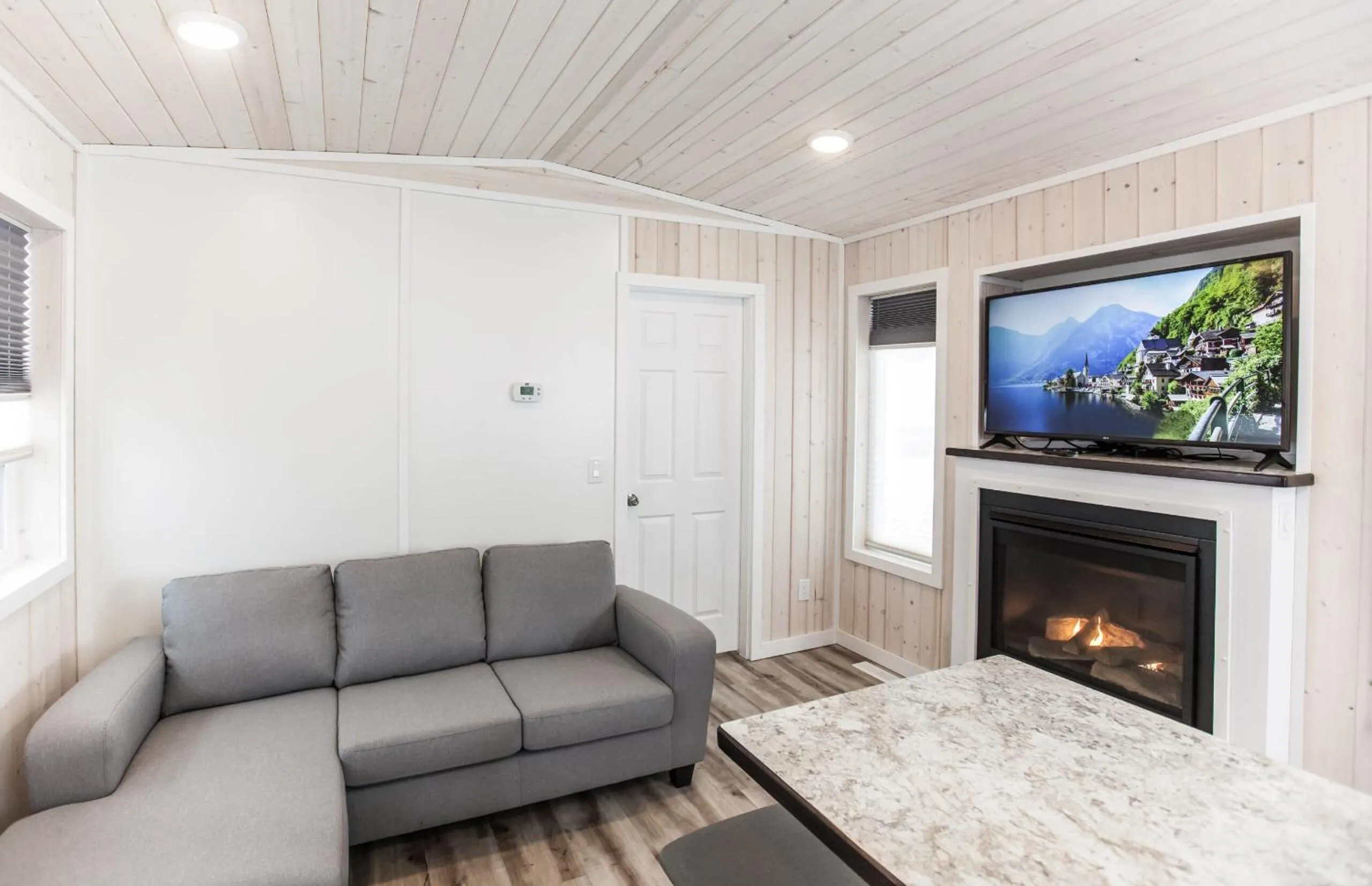 Living room in Boulder Mountain Resort