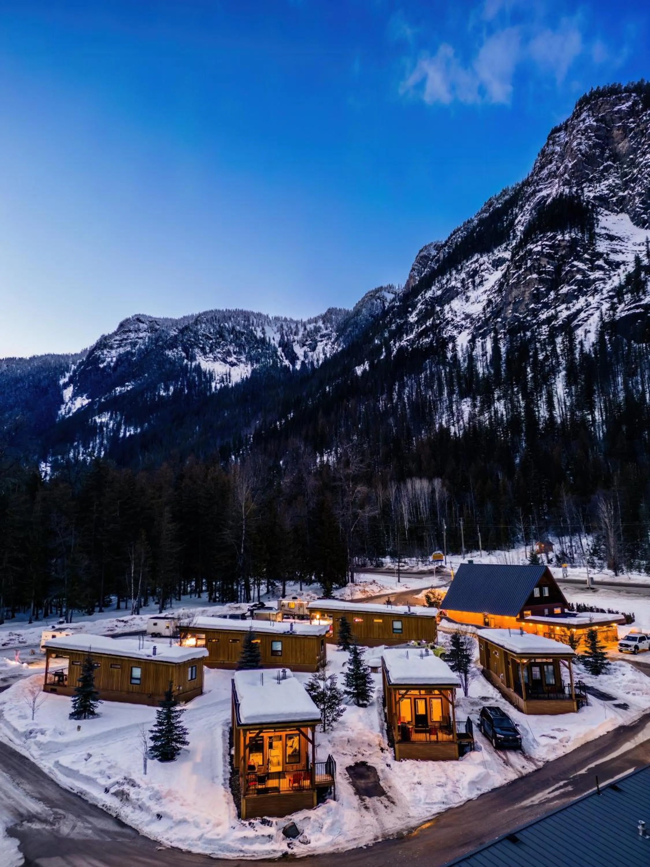 Winter in Boulder Mountain Resort