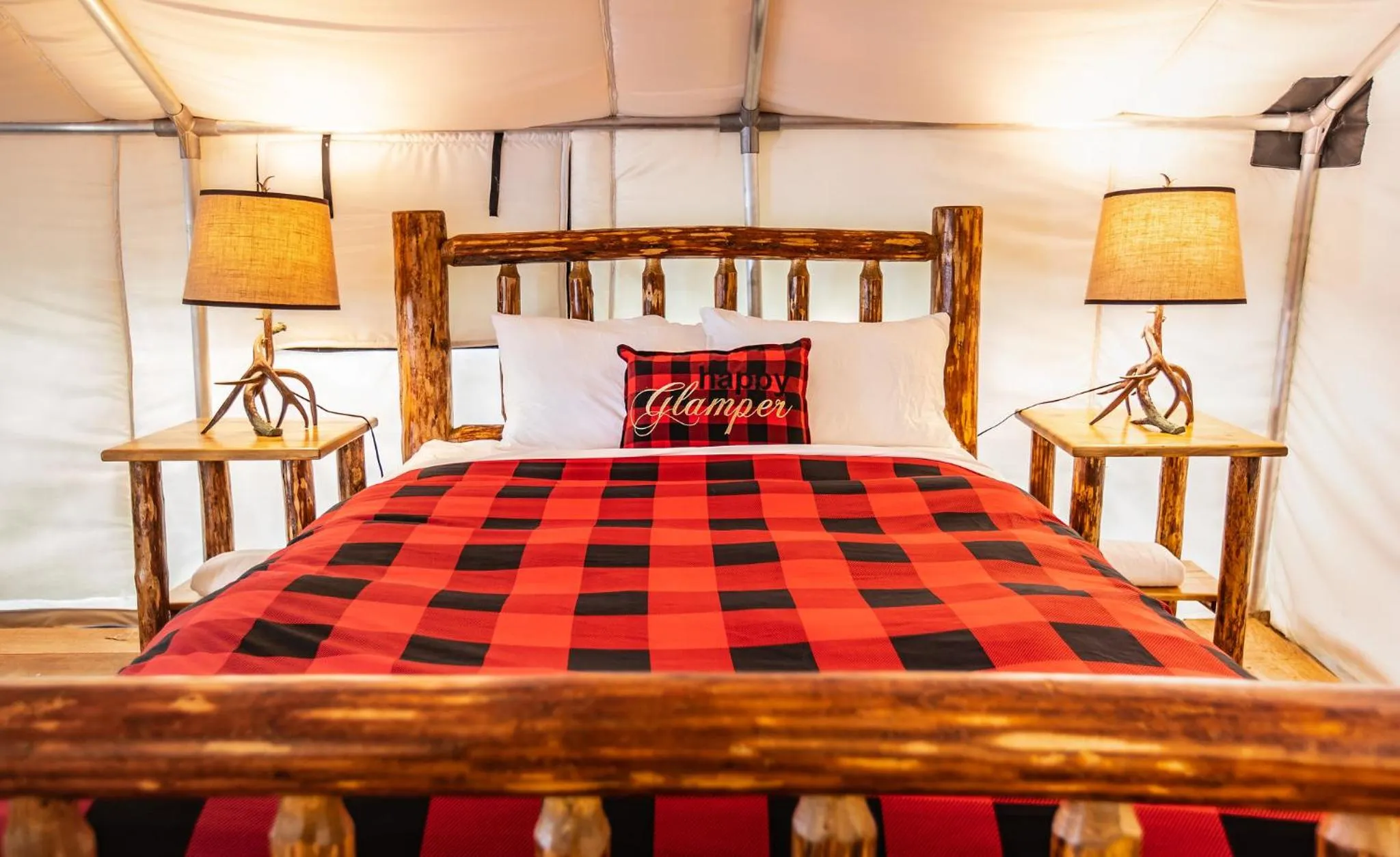 Bed in Boulder Mountain Resort