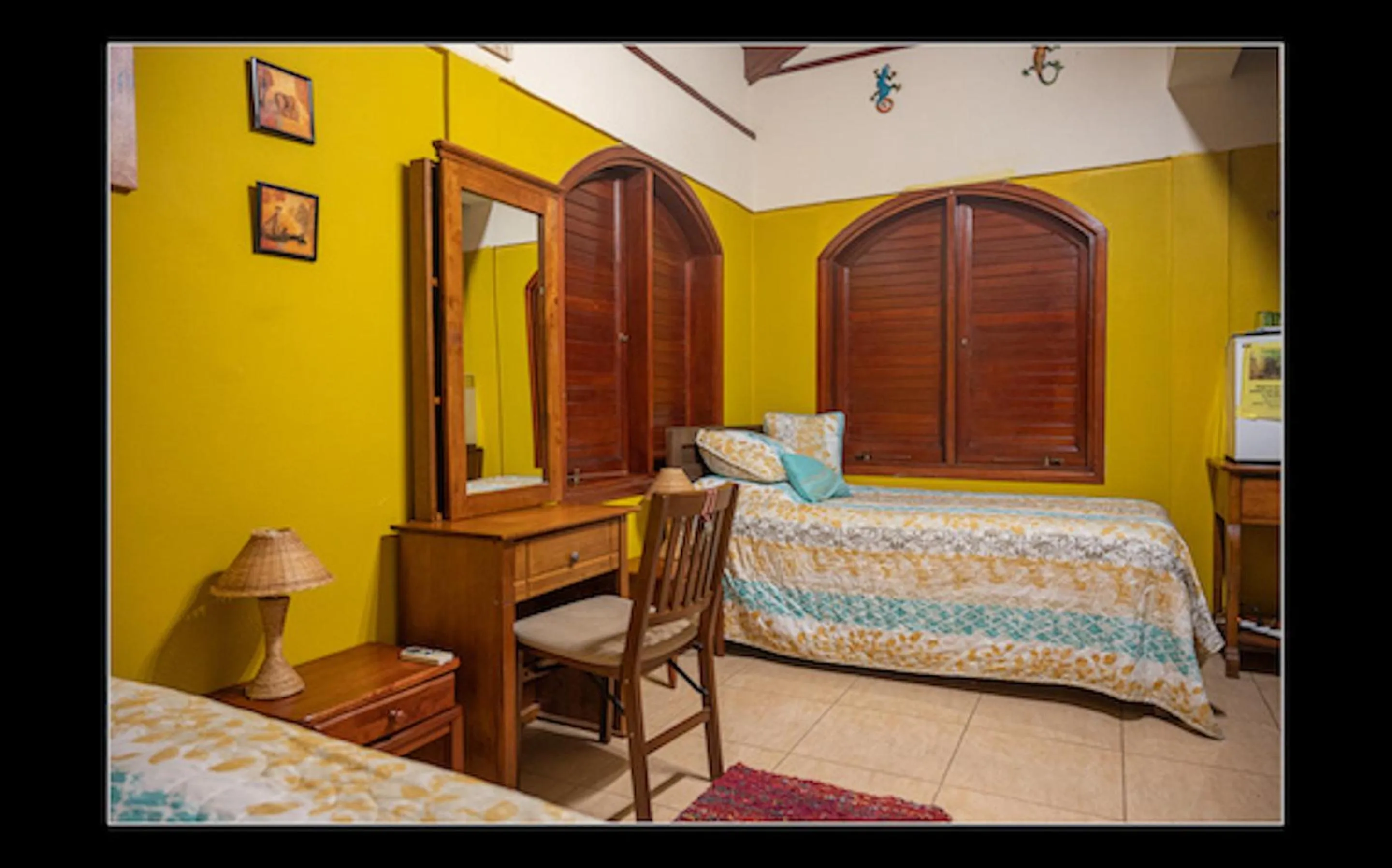 Bed in Fuego Mio Bed & Breakfast