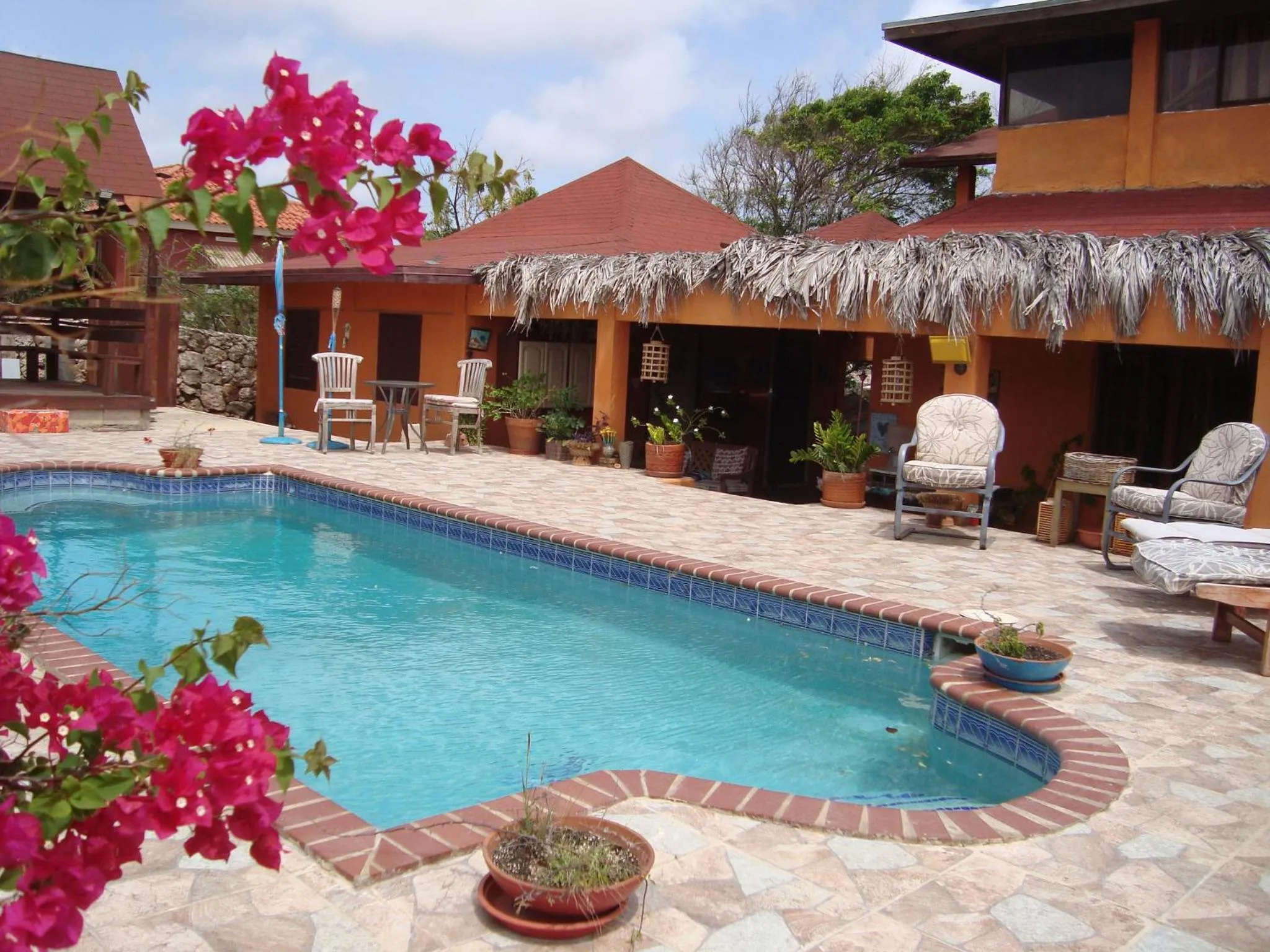 Swimming pool in Fuego Mio Bed & Breakfast