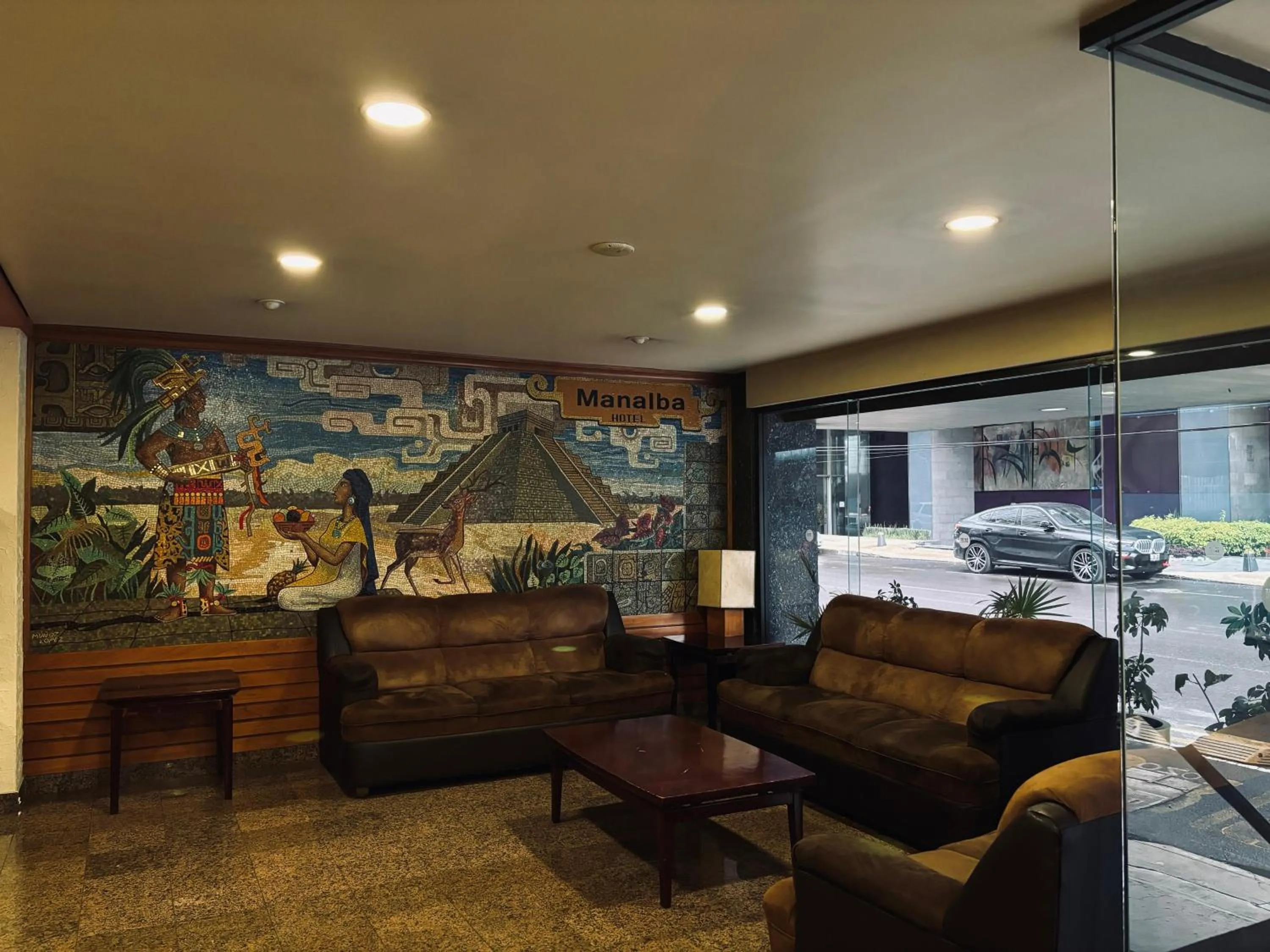 Living room in Hotel Manalba