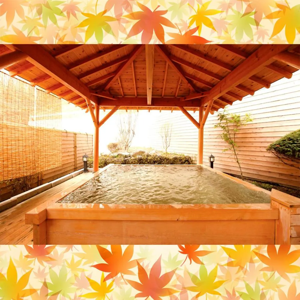 Open Air Bath in Fujisan Garden Hotel
