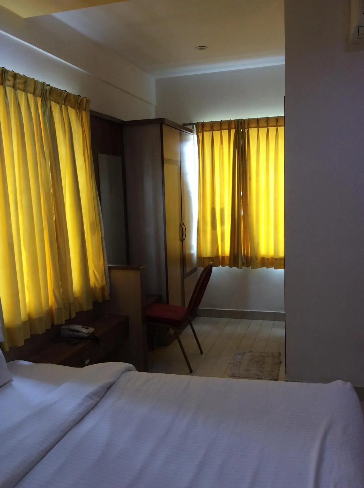 Photo of the whole room, Bed in HOTEL SRI VAARI RESIDENCY
