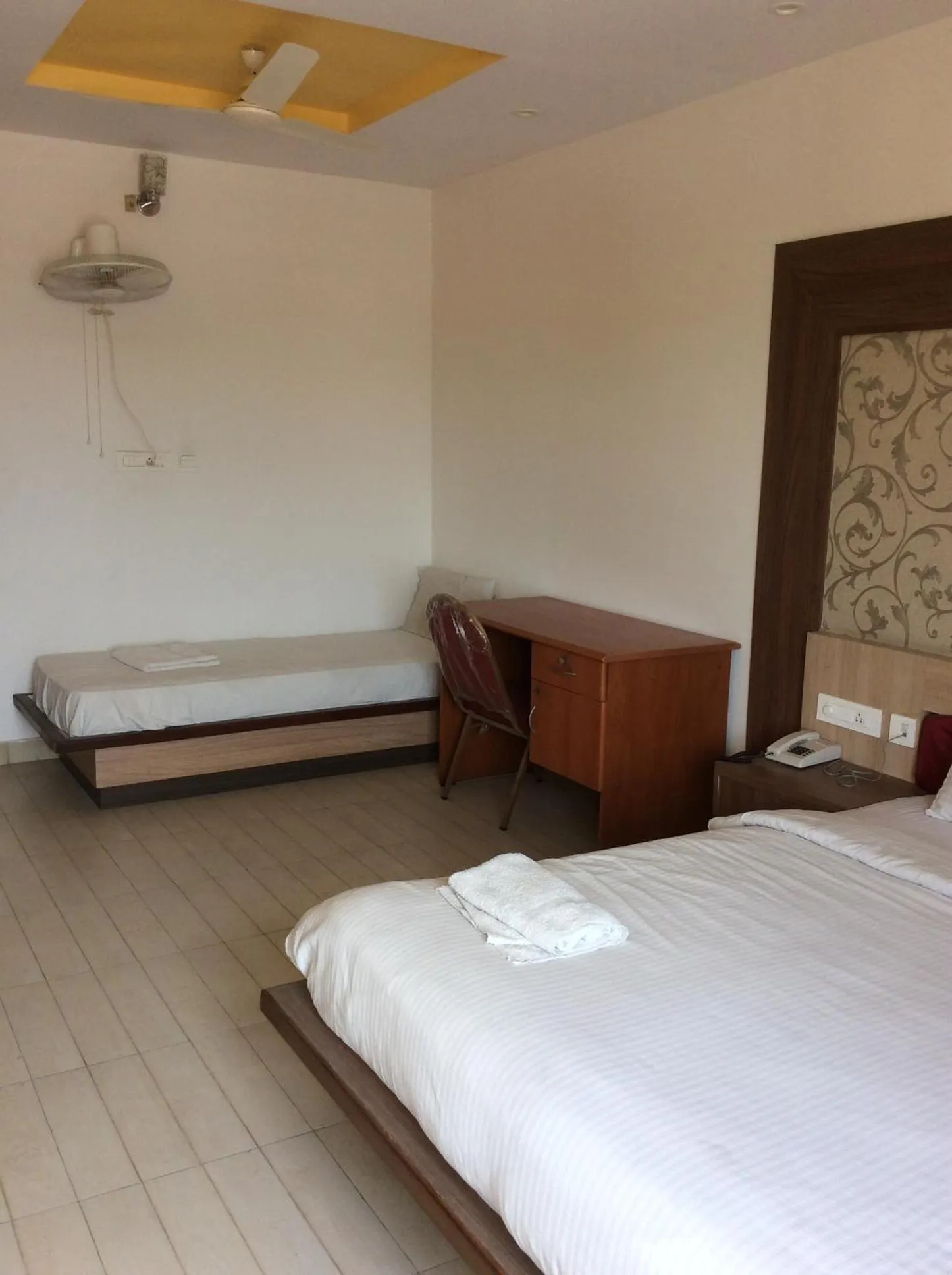 Photo of the whole room, Bed in HOTEL SRI VAARI RESIDENCY