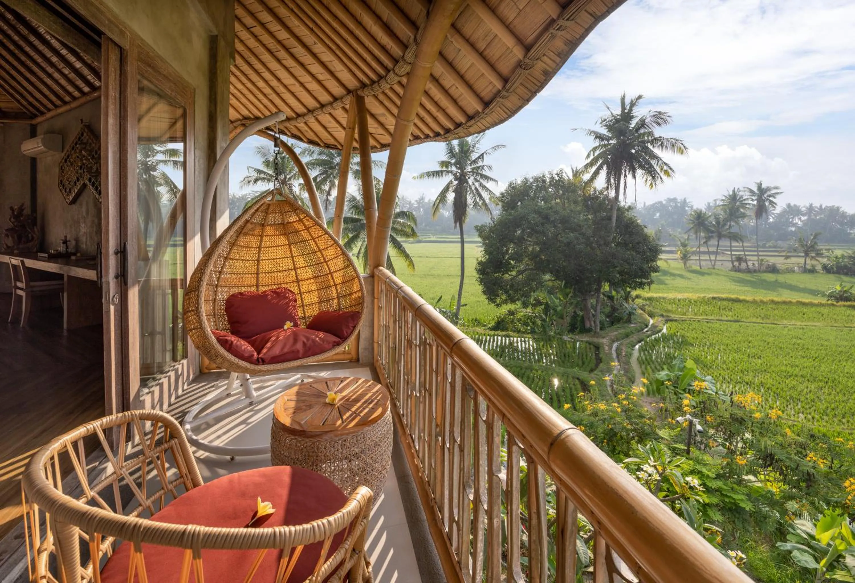 Balcony/Terrace in thewakanda Resort A Pramana Experience