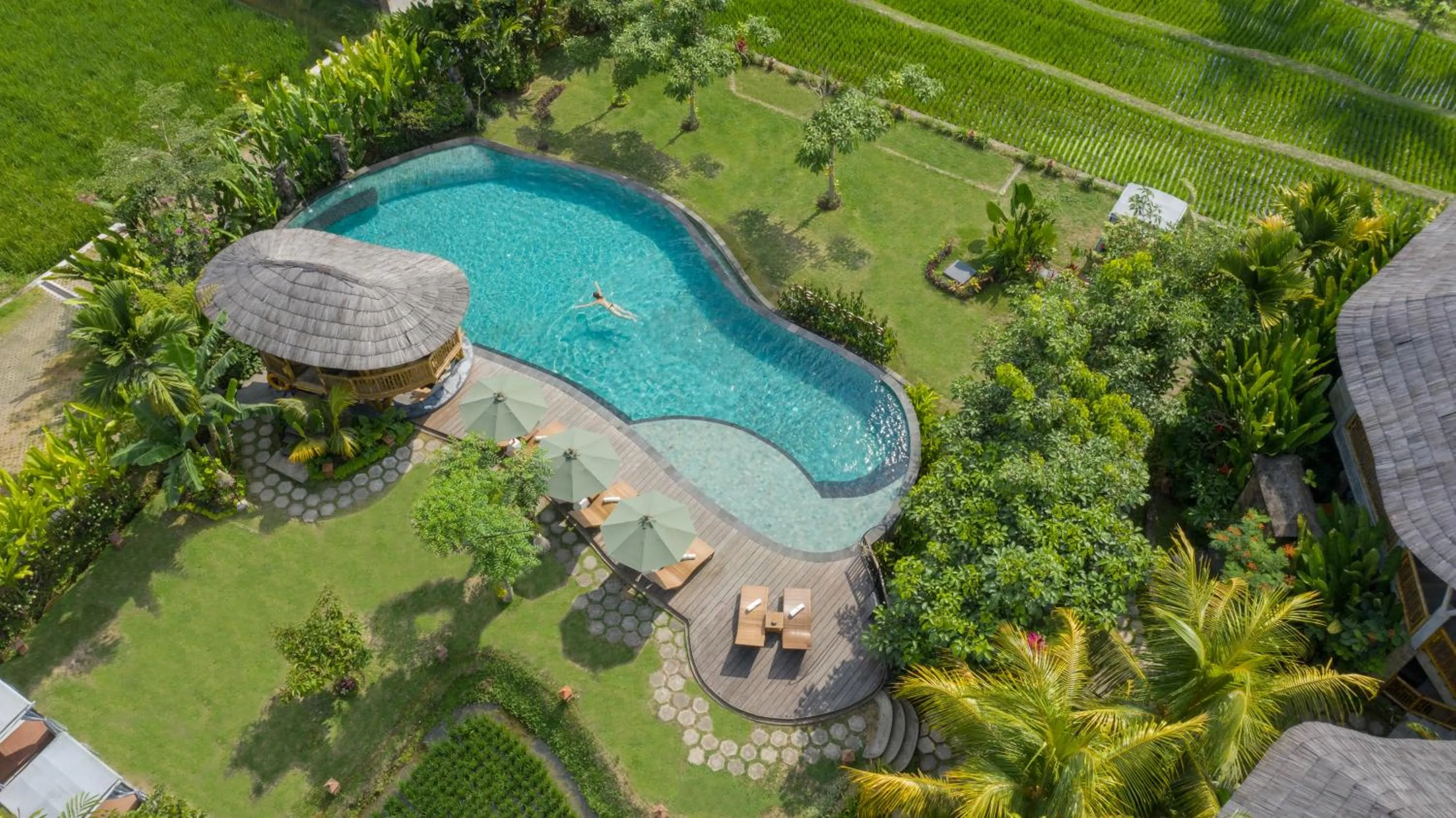 Swimming pool in thewakanda Resort A Pramana Experience