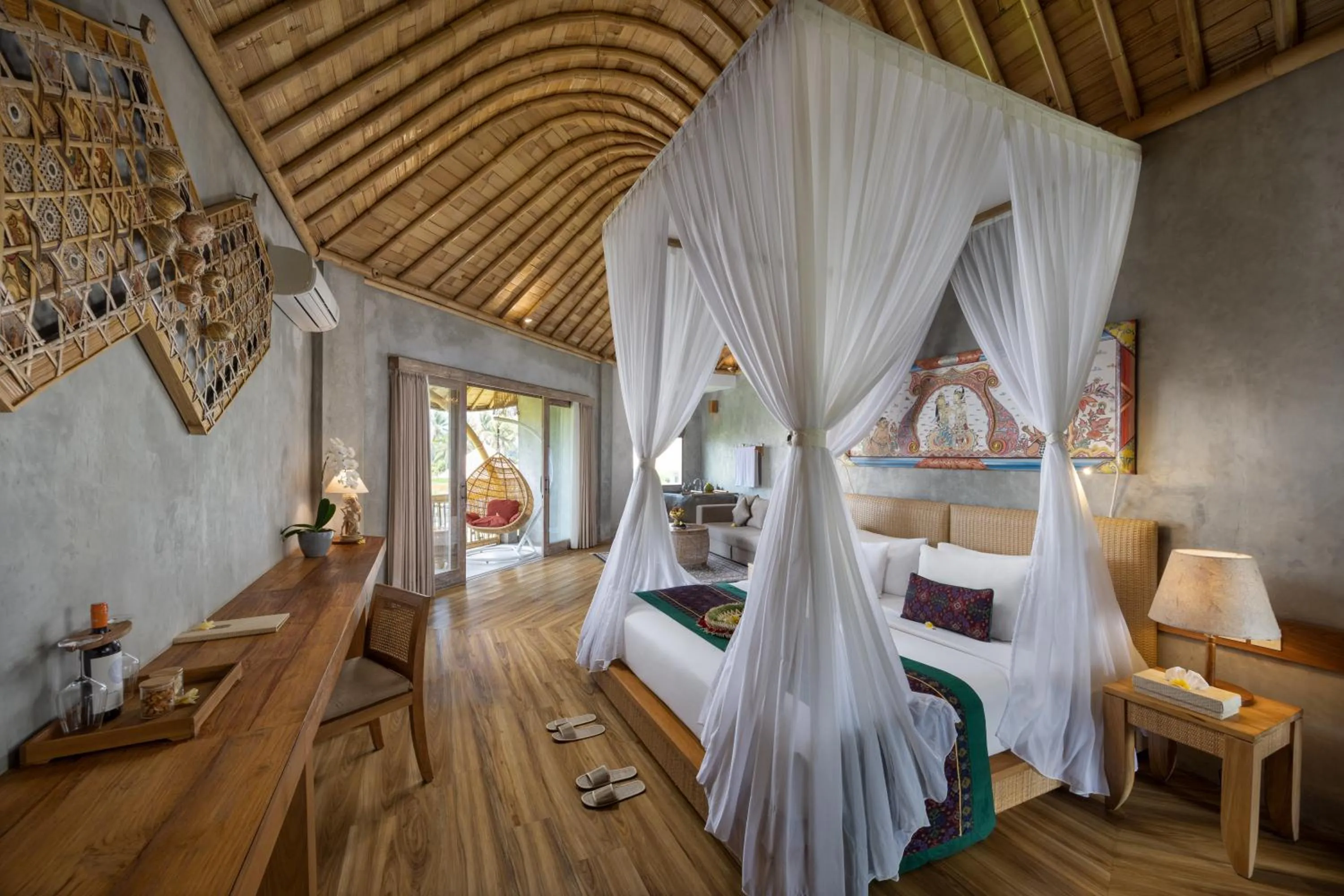 Bed in thewakanda Resort A Pramana Experience