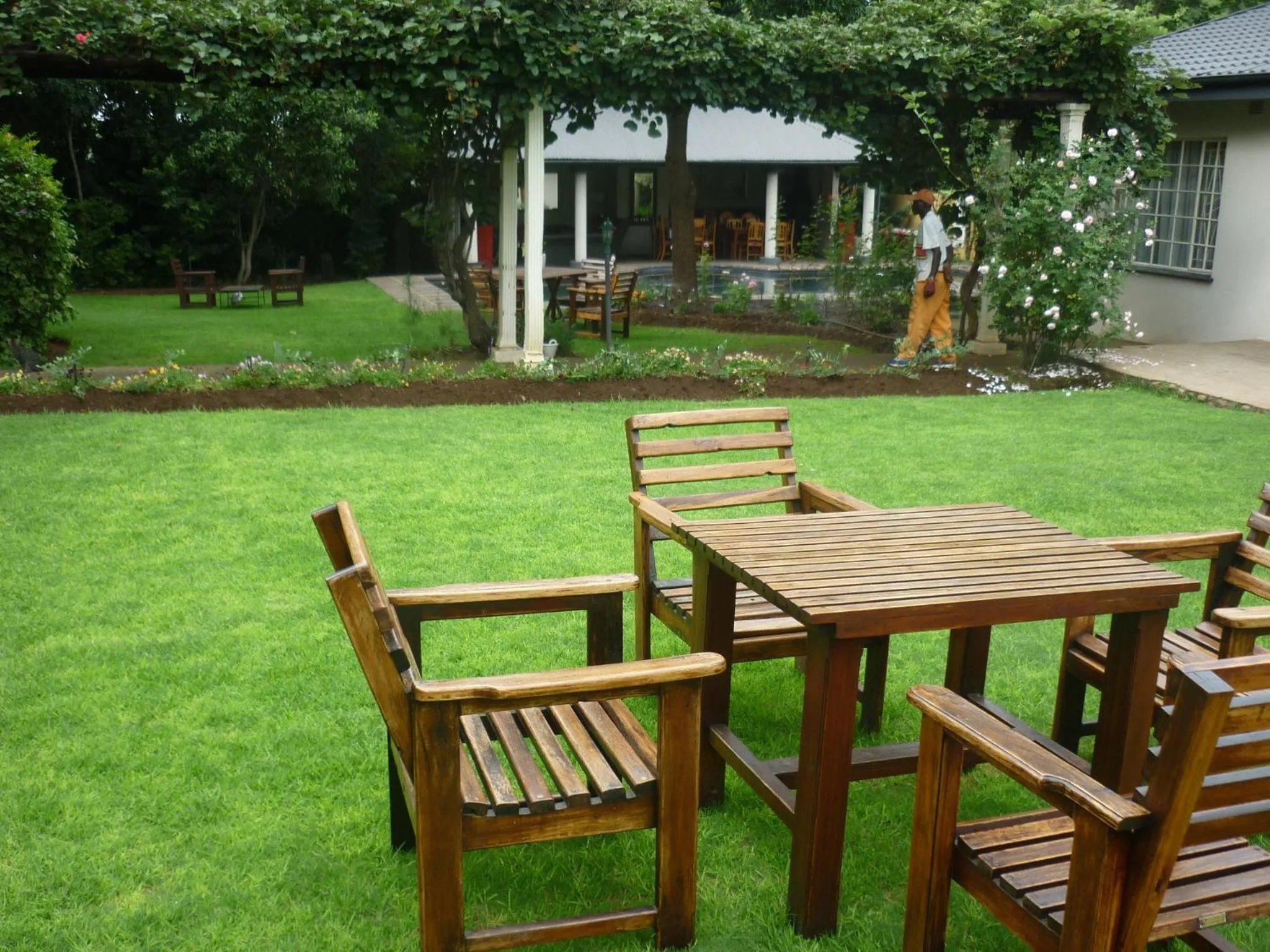 Garden in Lydenburg Manor Guest House