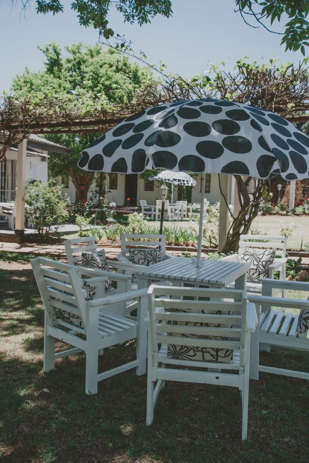 Garden in Lydenburg Manor Guest House