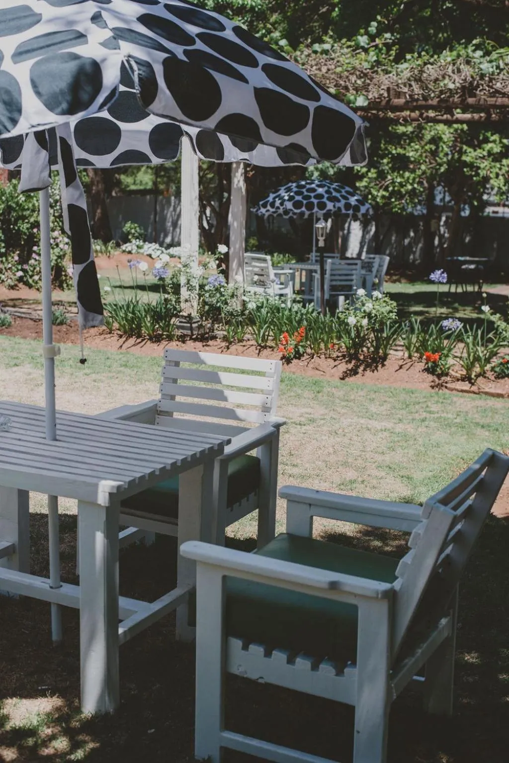 Garden in Lydenburg Manor Guest House