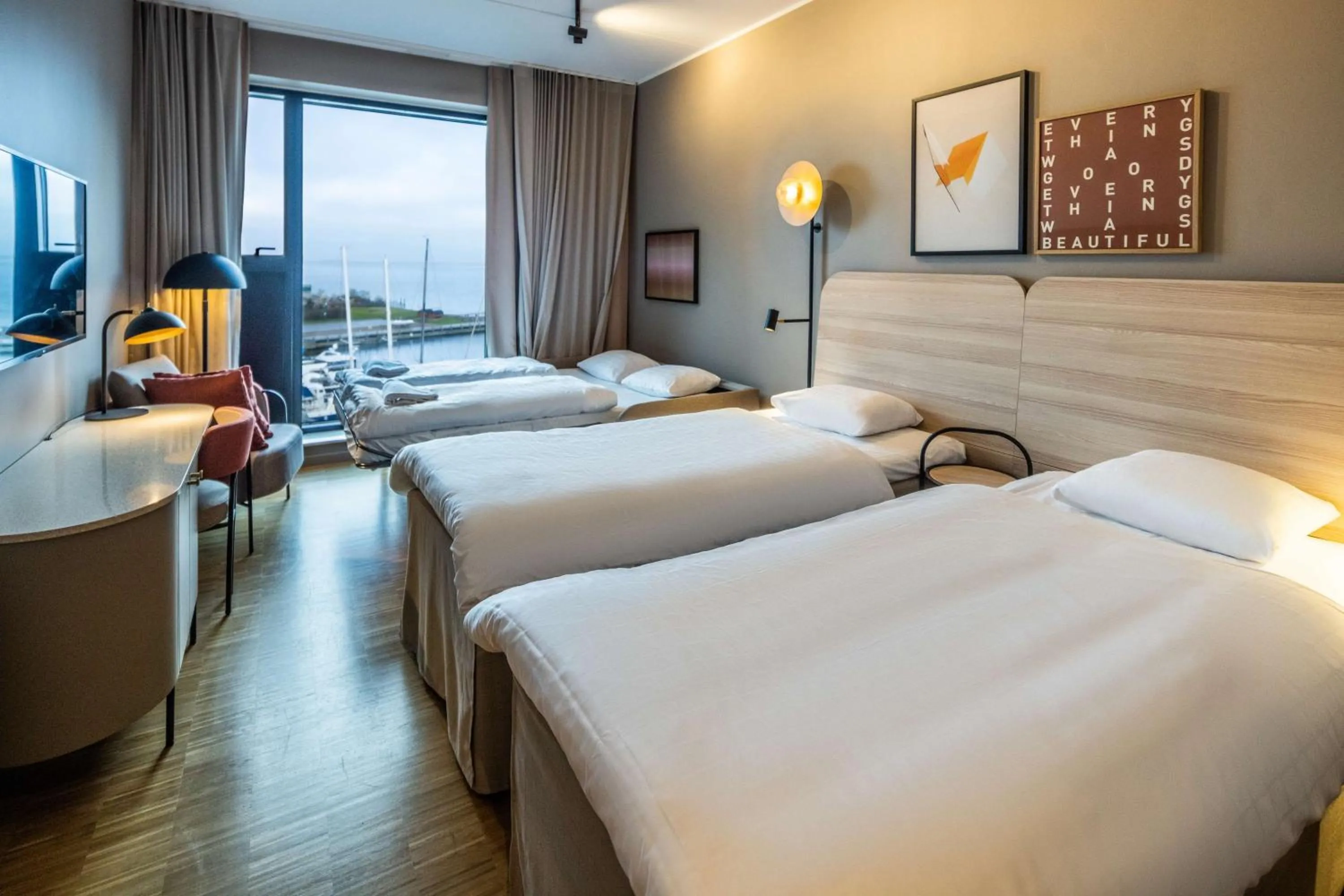 Bedroom, Bed in Scandic CPH Strandpark