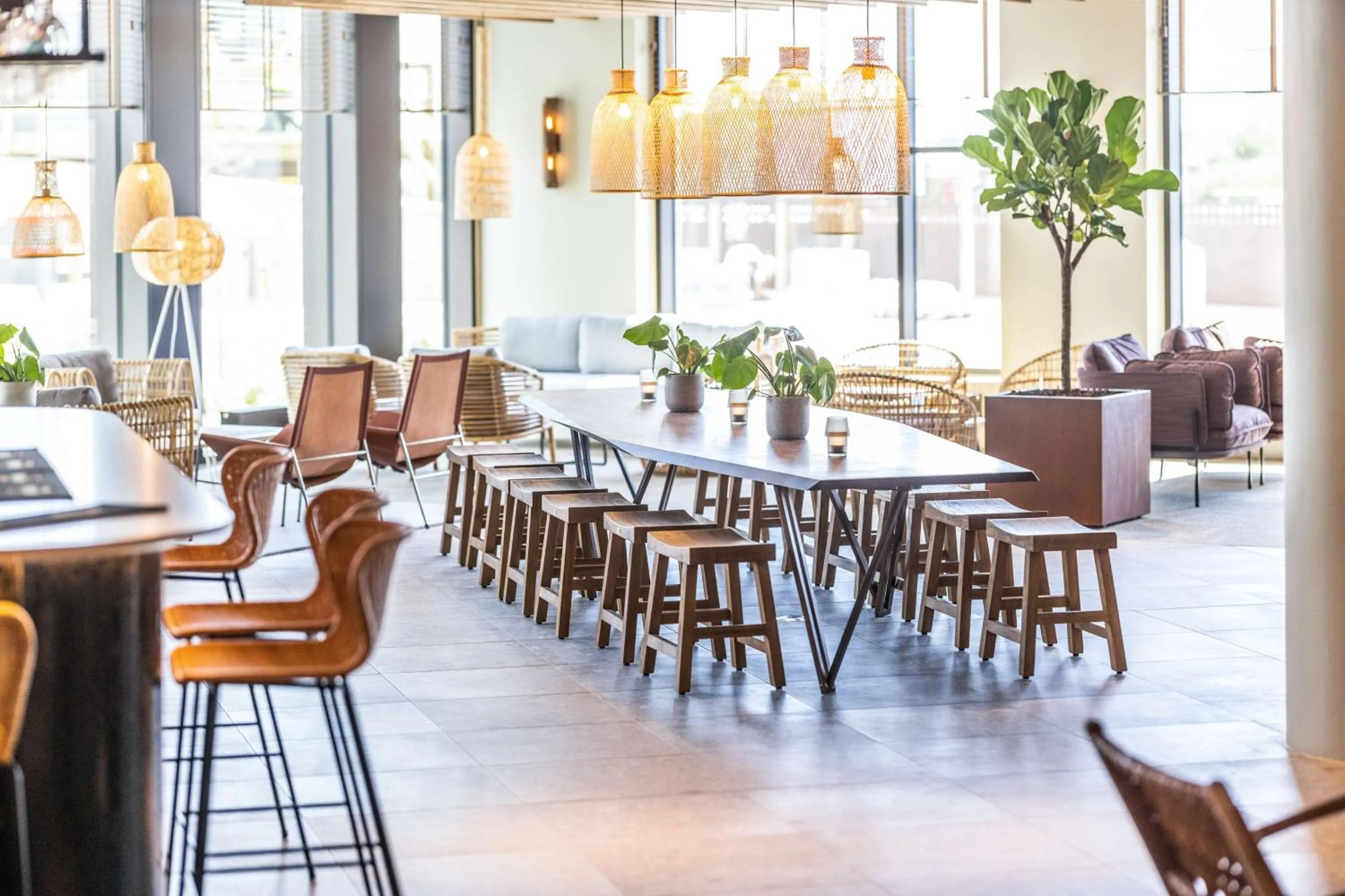 Lobby or reception in Scandic CPH Strandpark
