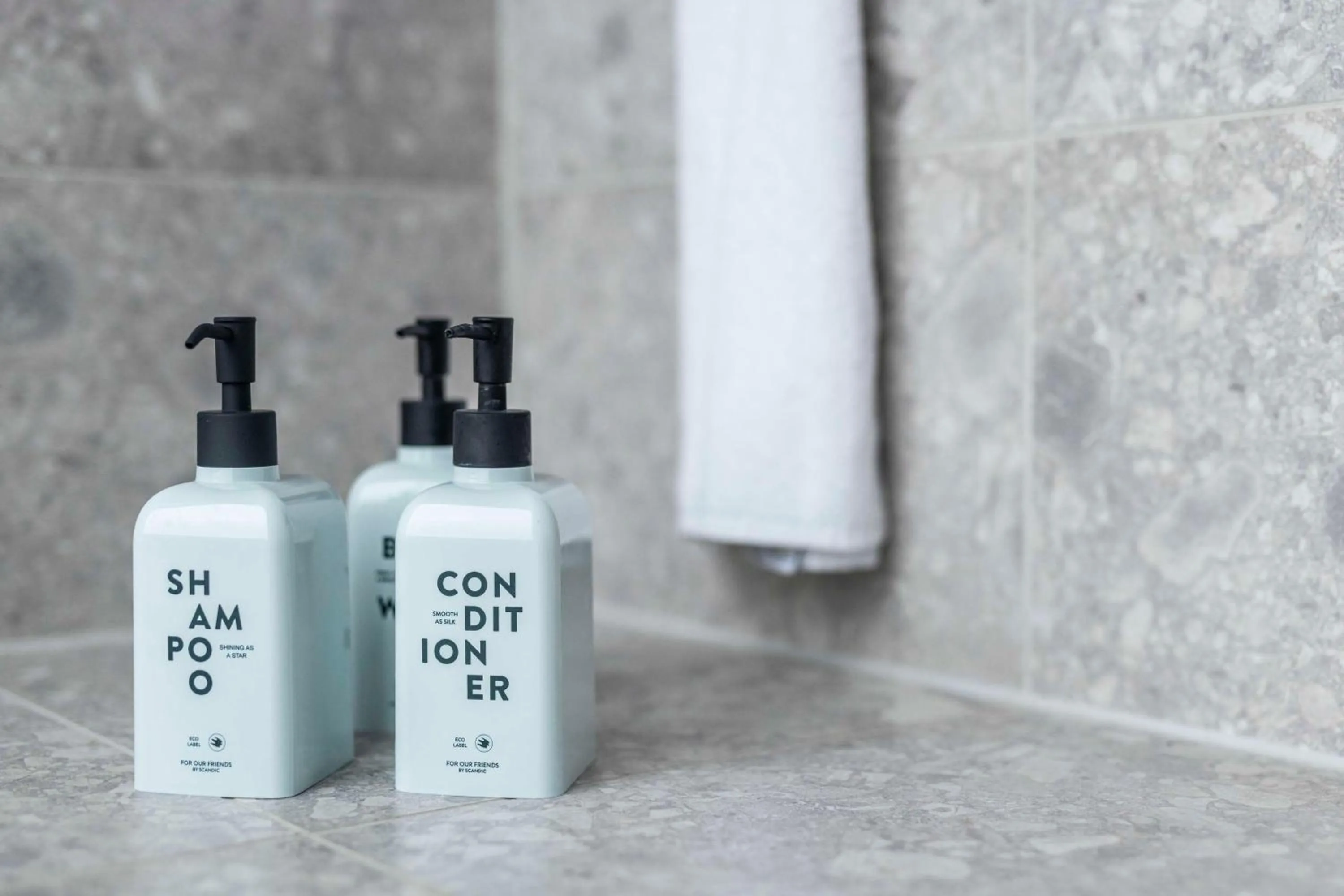 Bathroom in Scandic CPH Strandpark