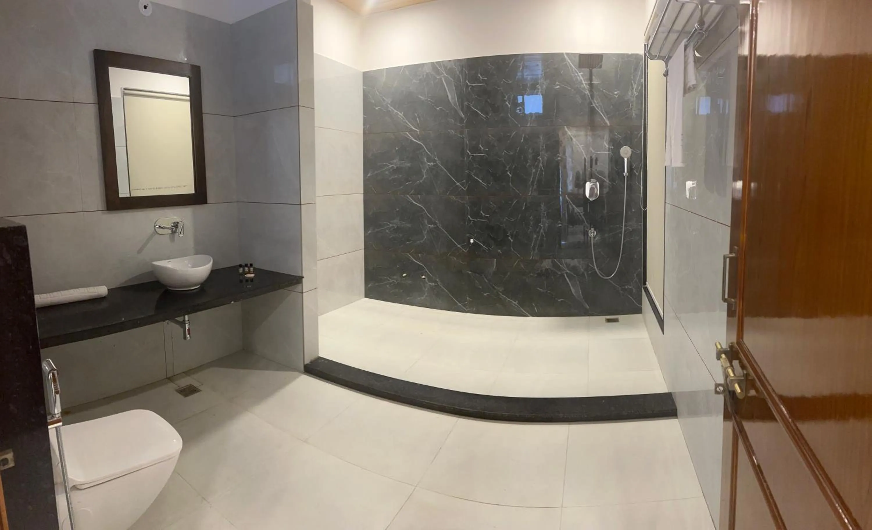 Bathroom in Rangmahal Pushkar by DIV HOSPITALITY