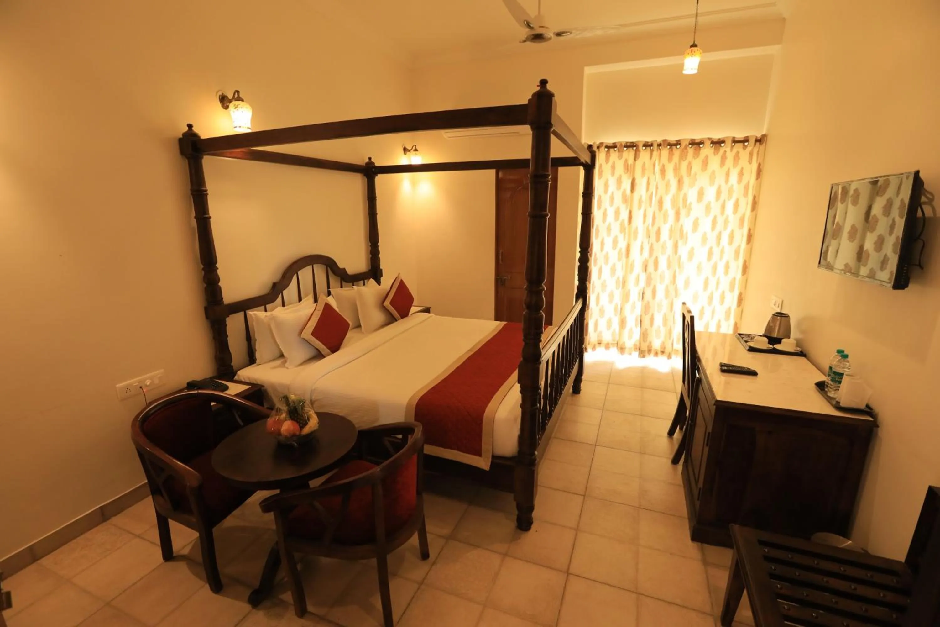 Bedroom, Bed in Rangmahal Pushkar by DIV HOSPITALITY