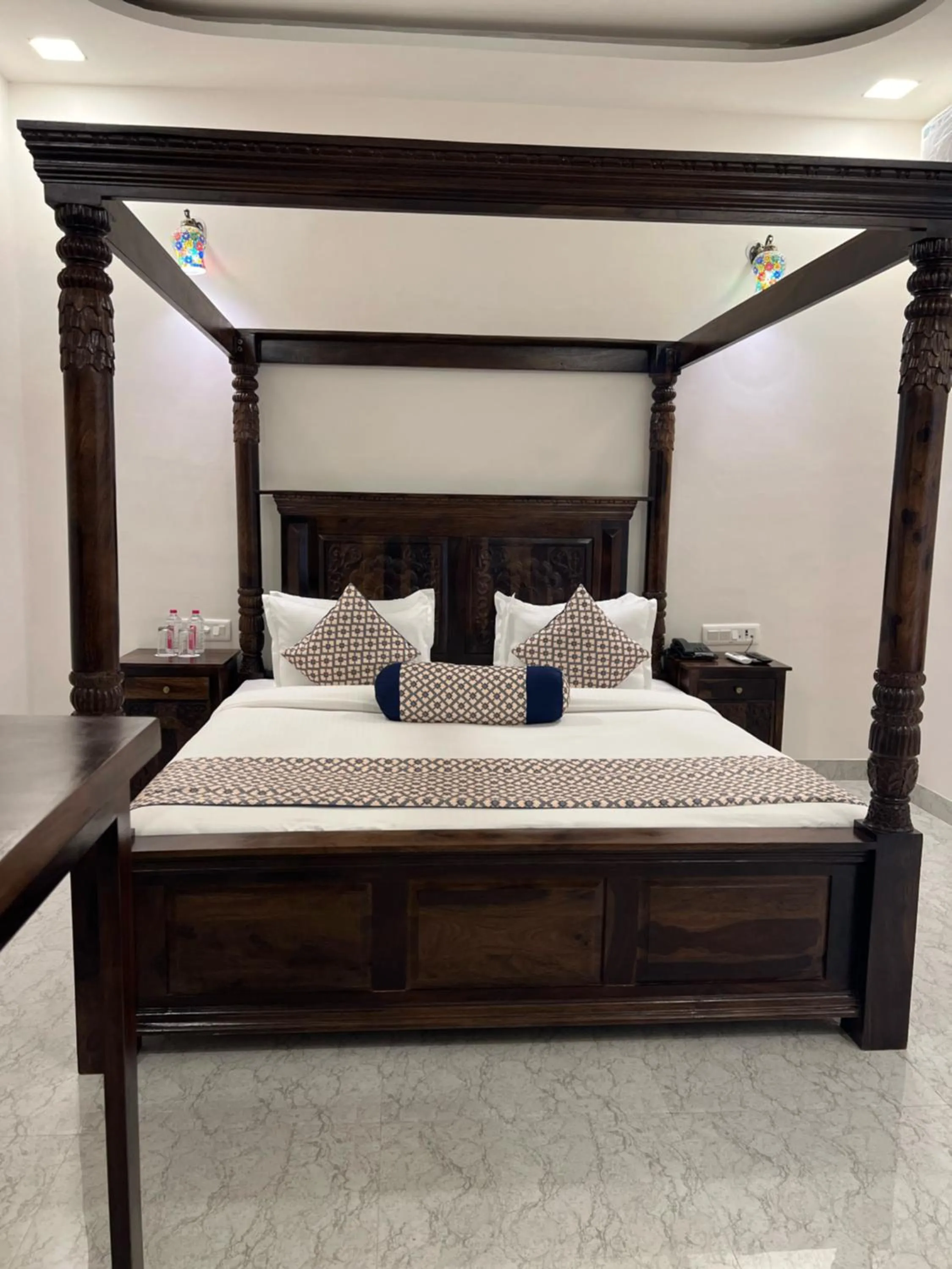 Bedroom, Bed in Rangmahal Pushkar by DIV HOSPITALITY