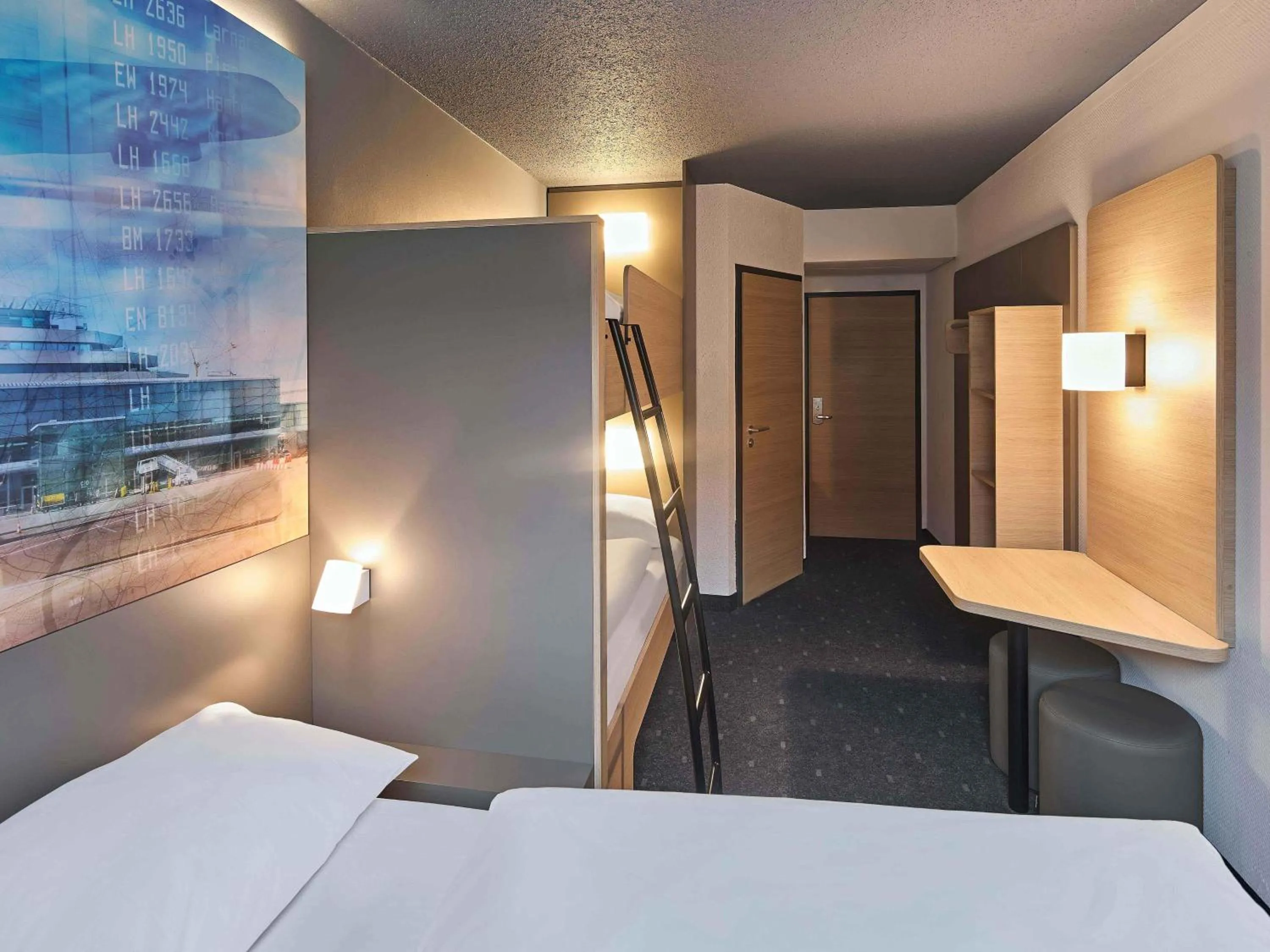 Photo of the whole room, Bed in B&B Hotel Köln-Airport