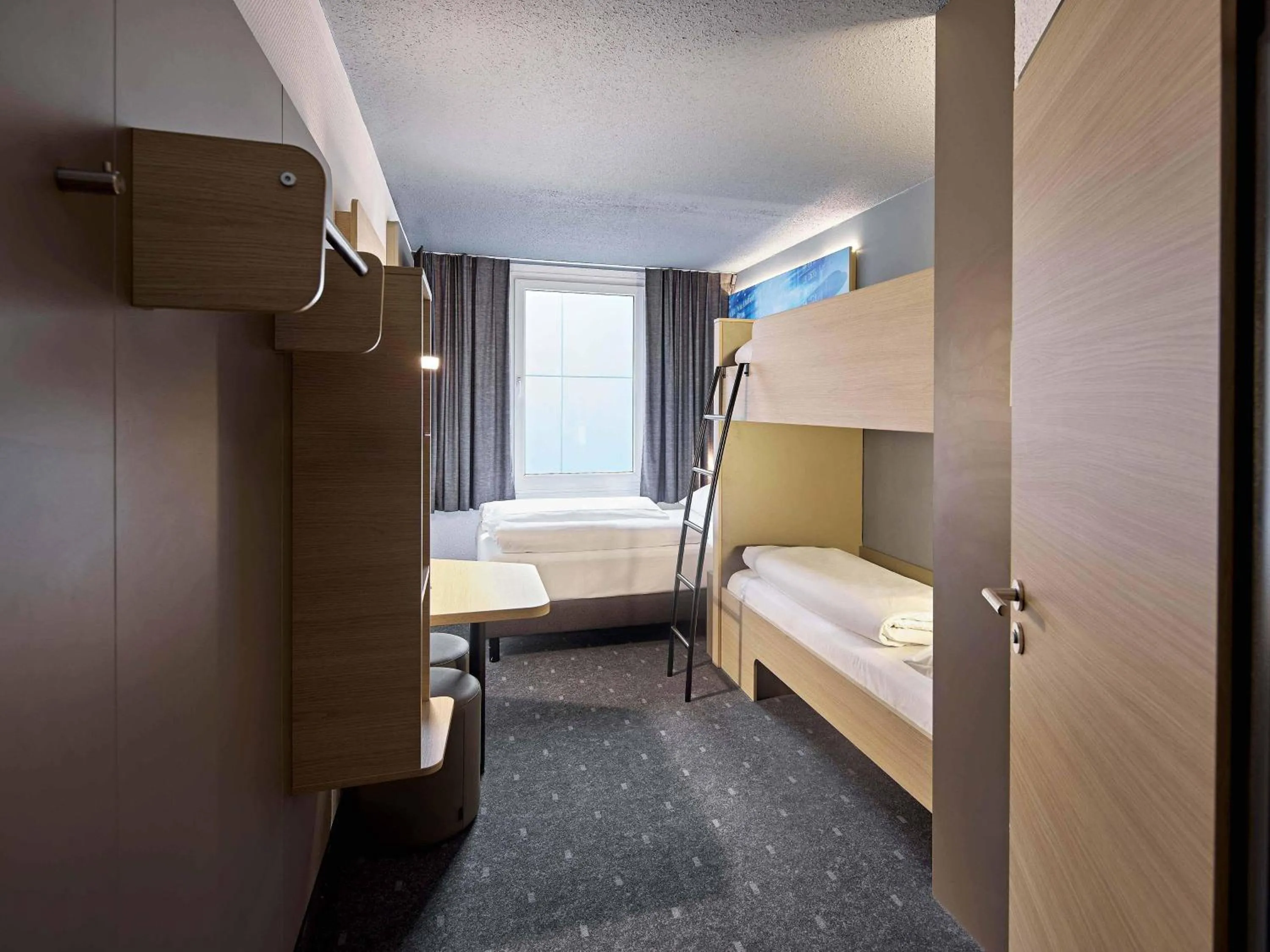 Photo of the whole room, Bed in B&B Hotel Köln-Airport