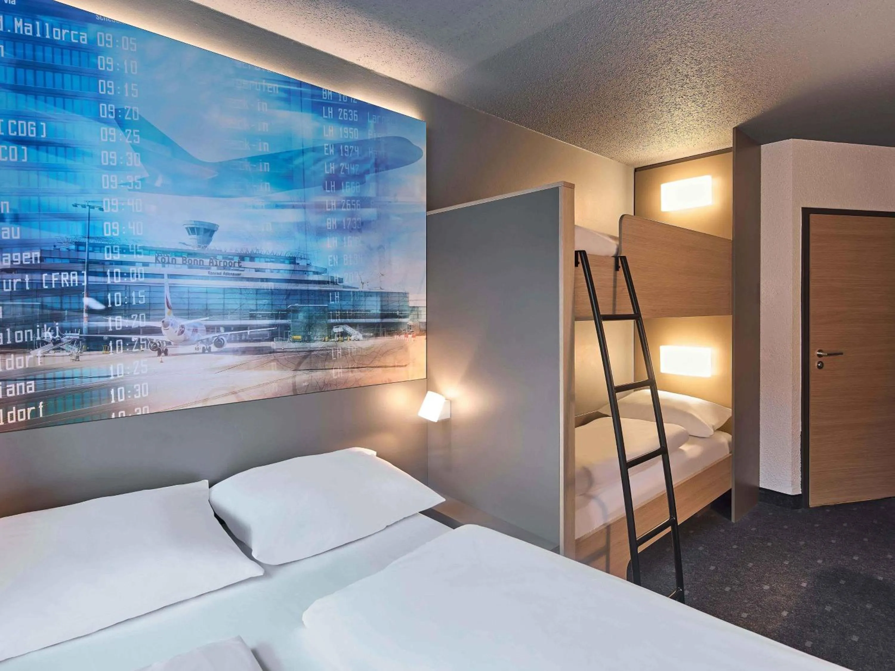 Photo of the whole room, Bed in B&B Hotel Köln-Airport