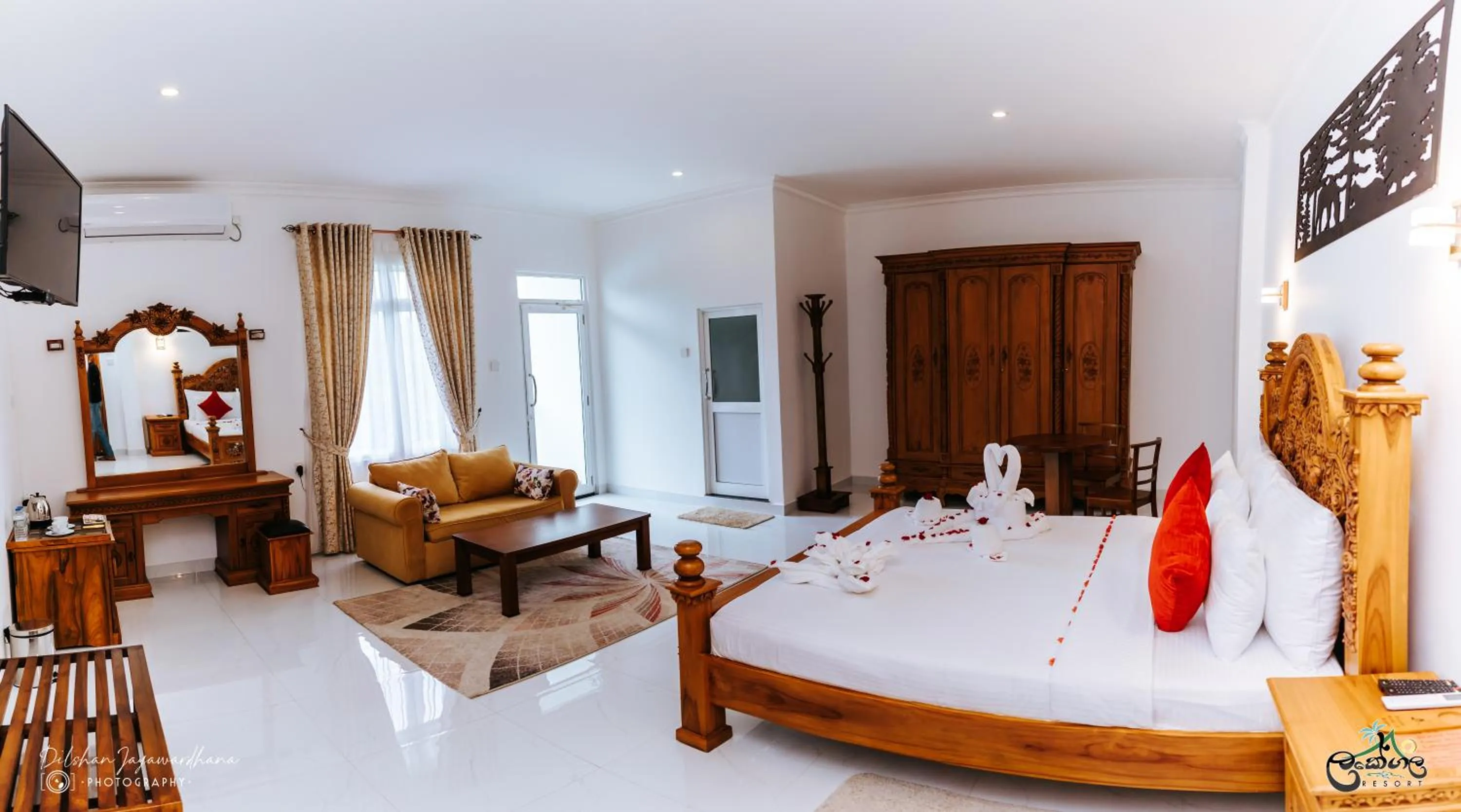 Bed in Lakegala Resort