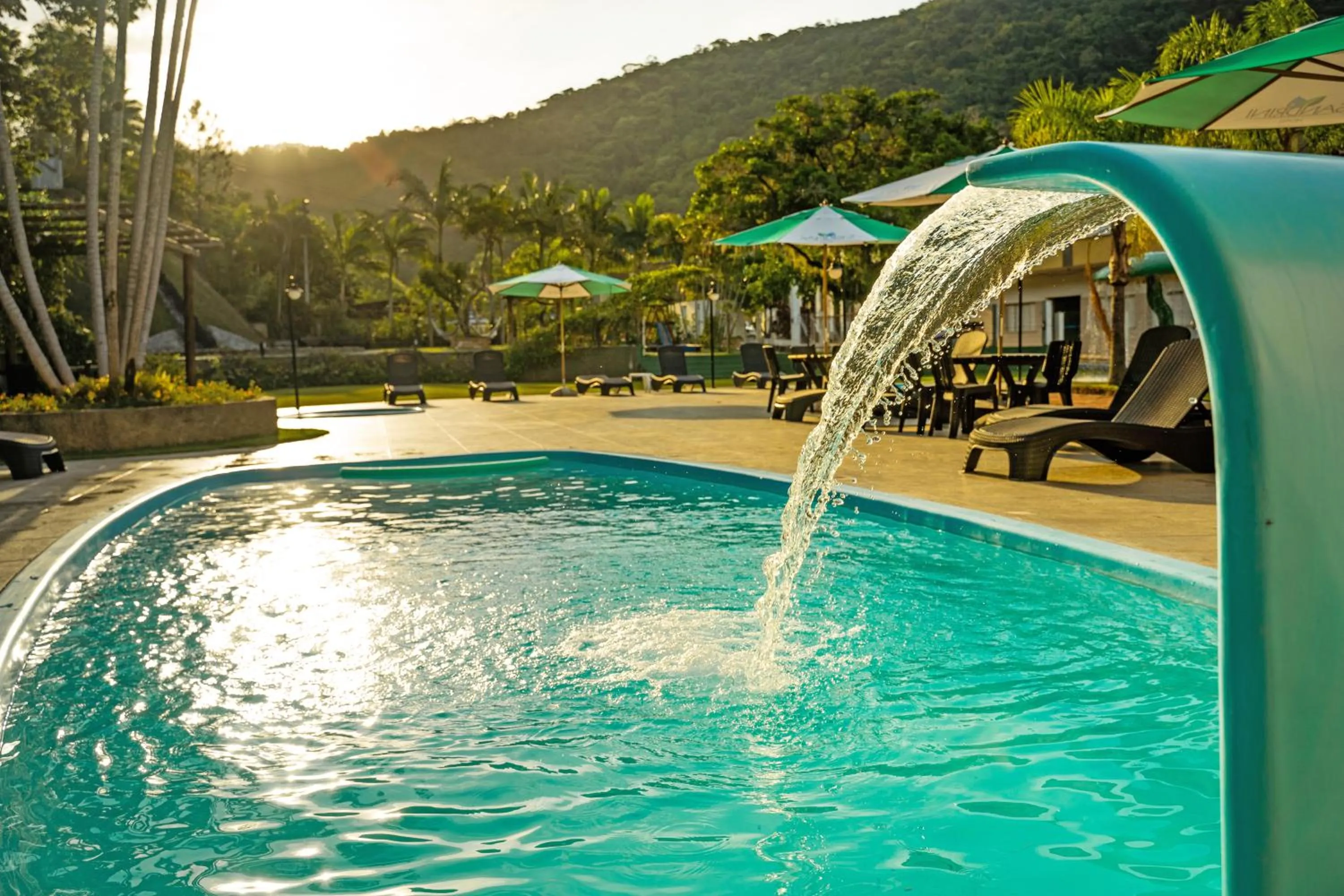 Swimming pool in Hotel Sandrini