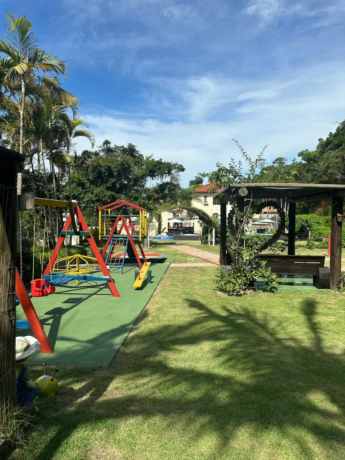 Children play ground in Hotel Sandrini