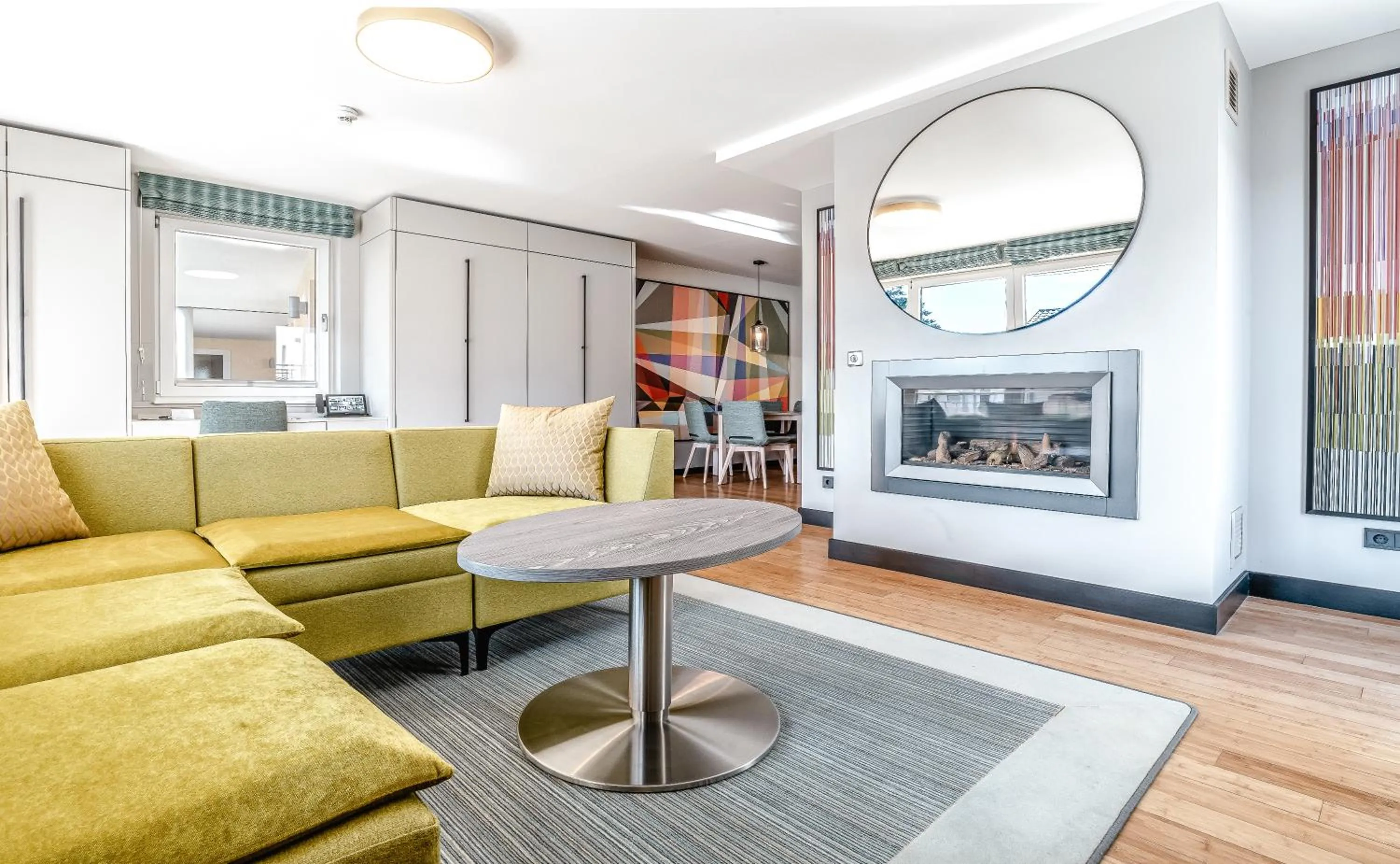 Living room in Das Ahlbeck Hotel & SPA