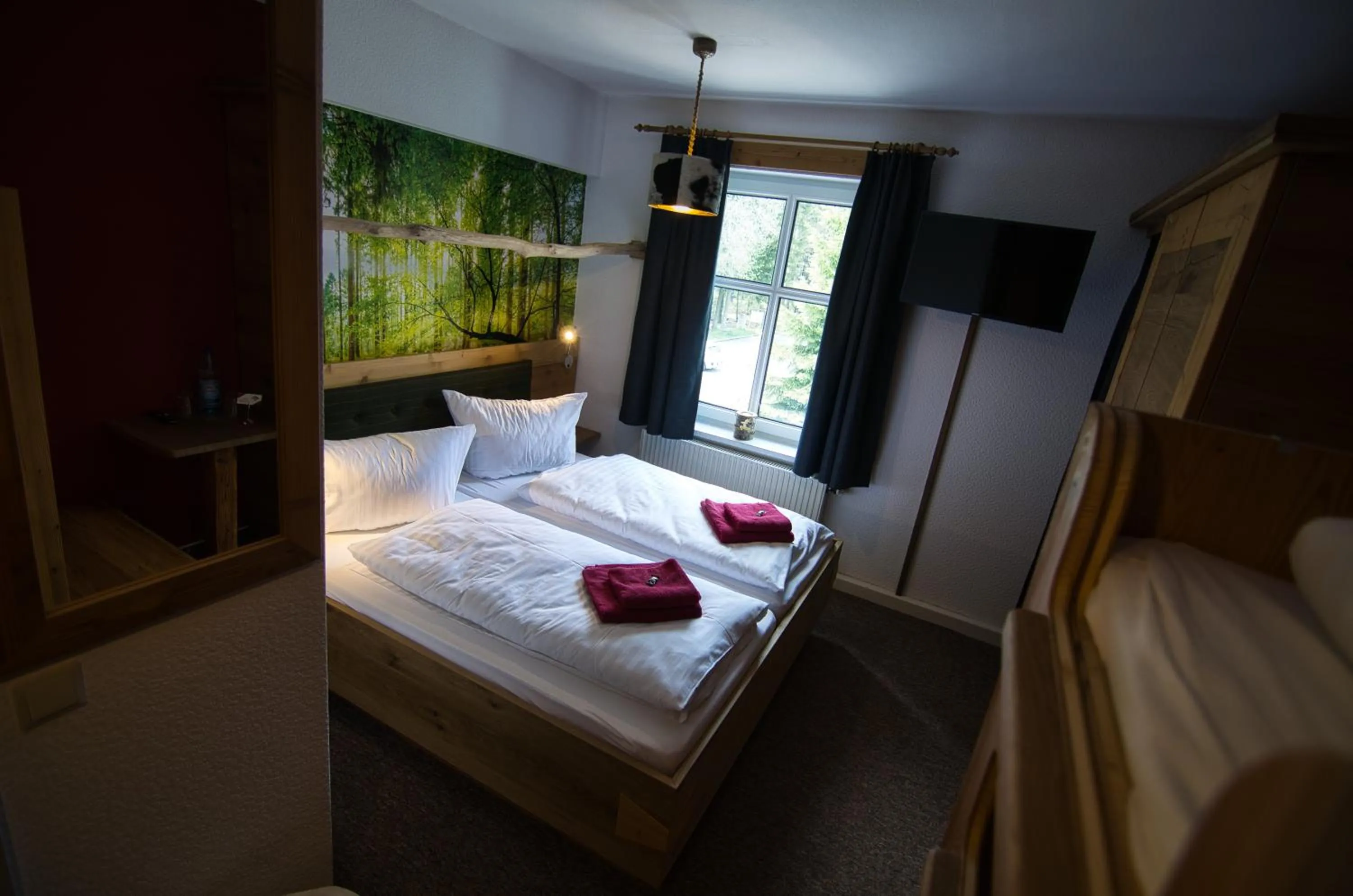 Bed in Berghotel Bärenstein