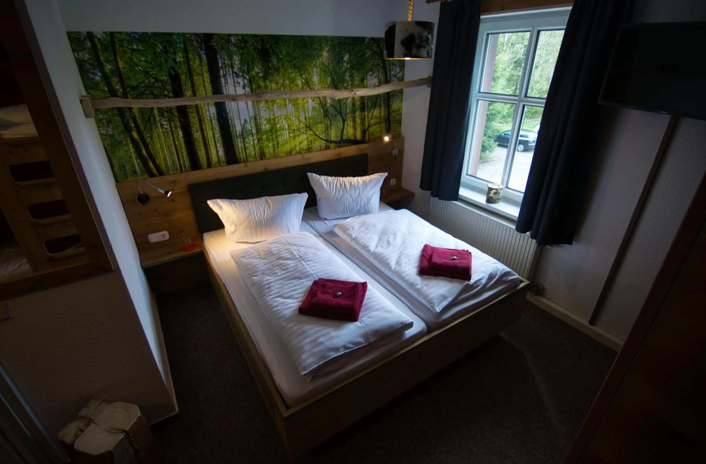 Bed in Berghotel Bärenstein