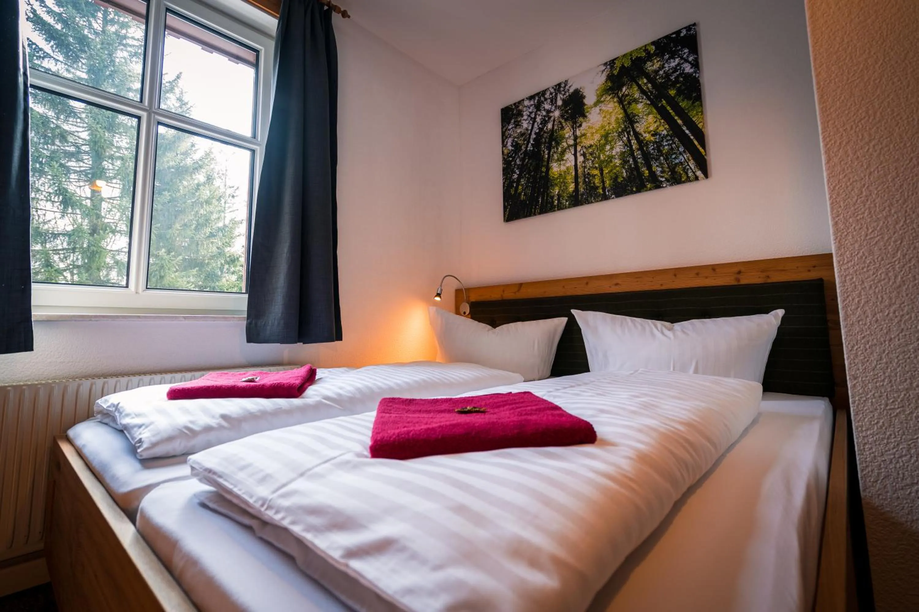 Bed in Berghotel Bärenstein