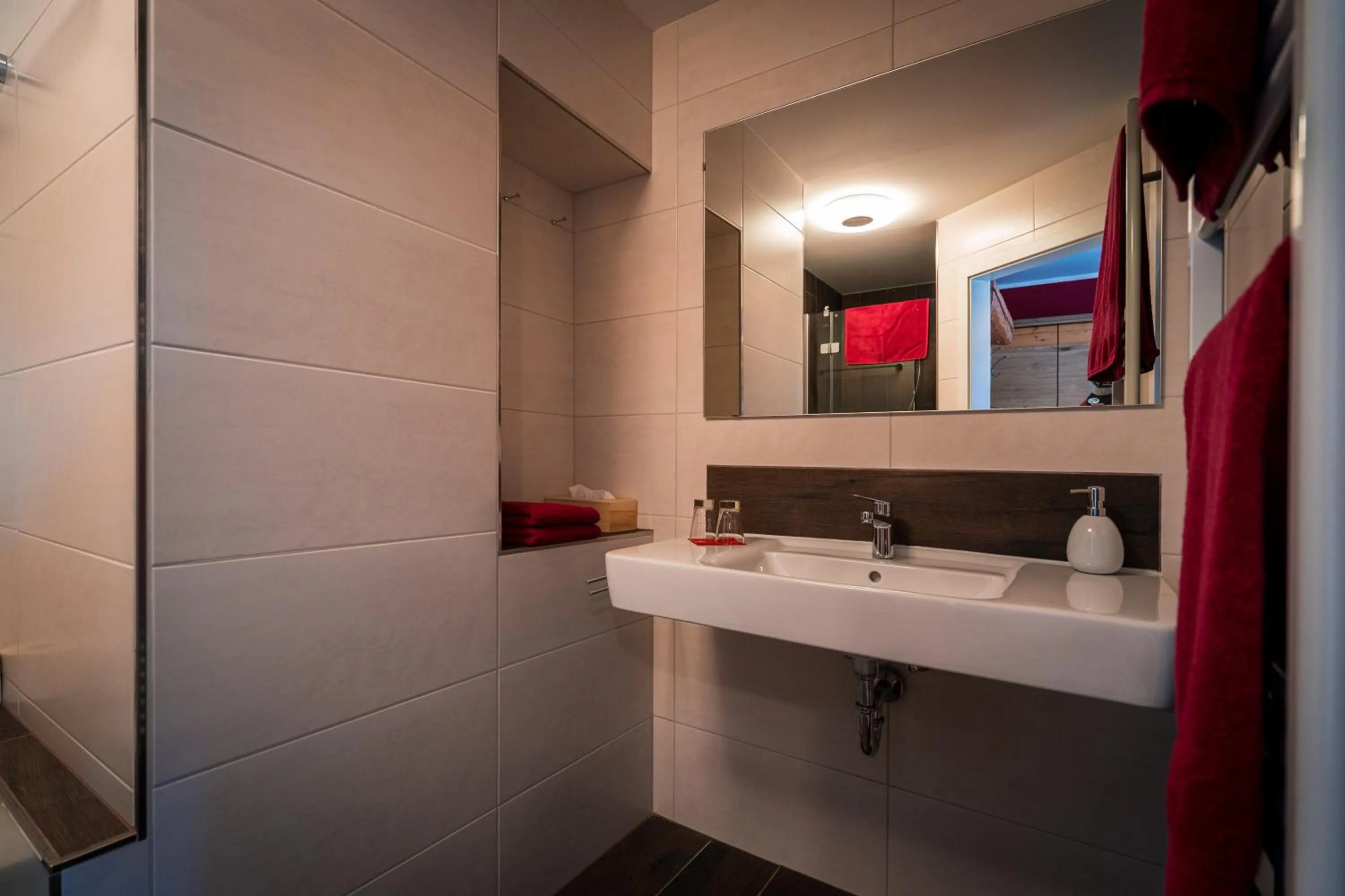 Bathroom in Berghotel Bärenstein