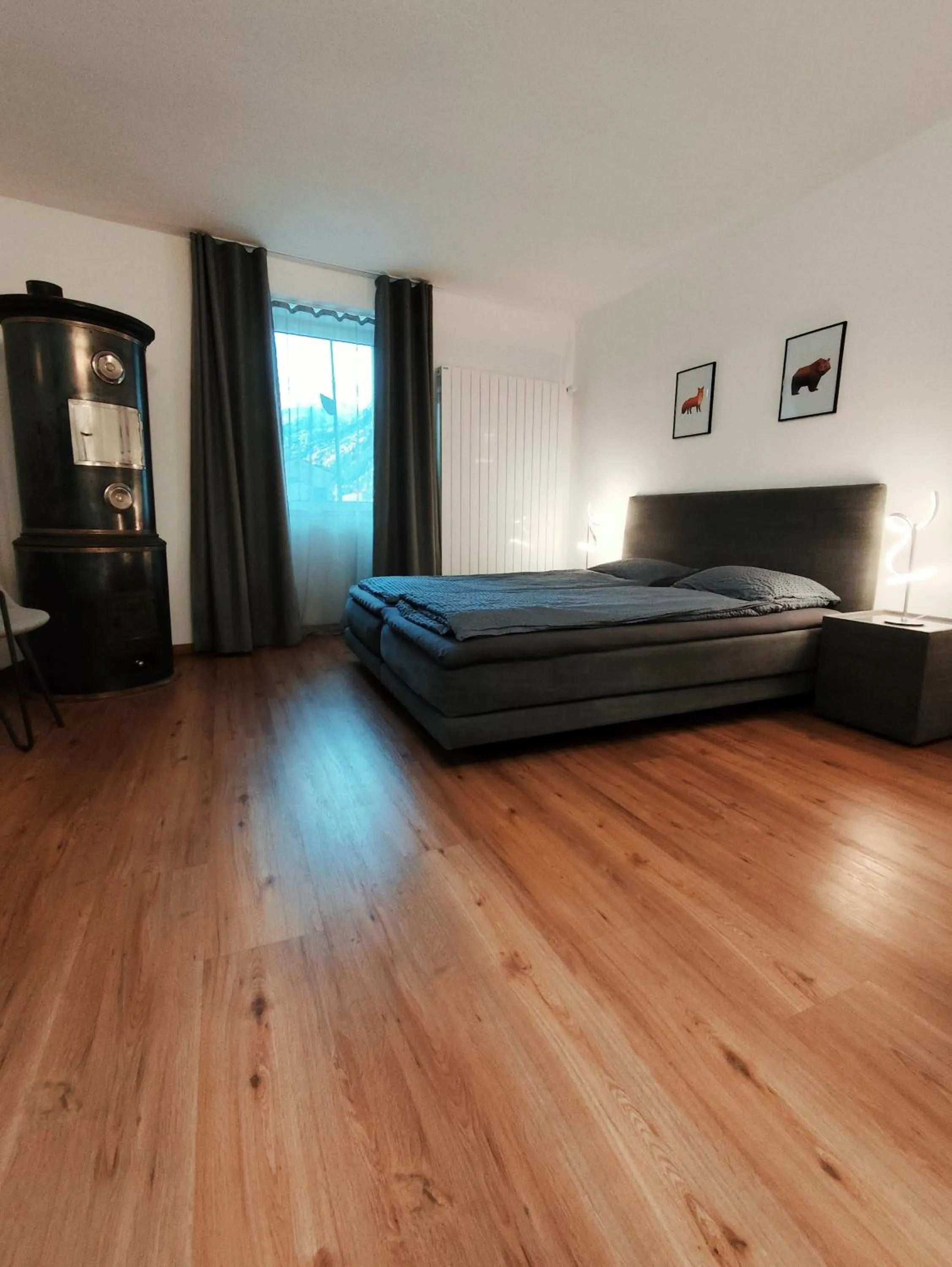 Bed in B&B Berninapass- Bernina Experience