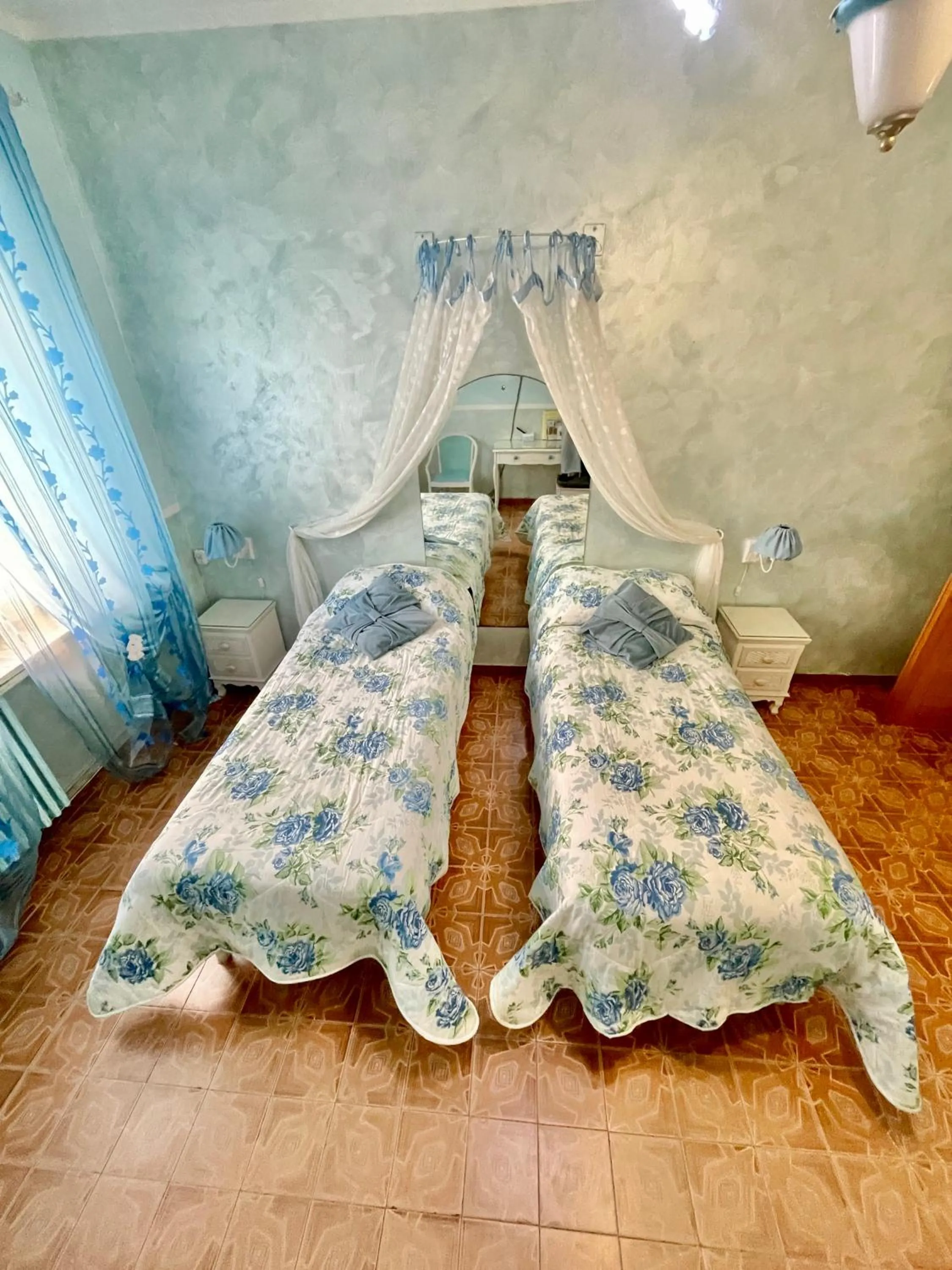 Bed in Hotel Serenella