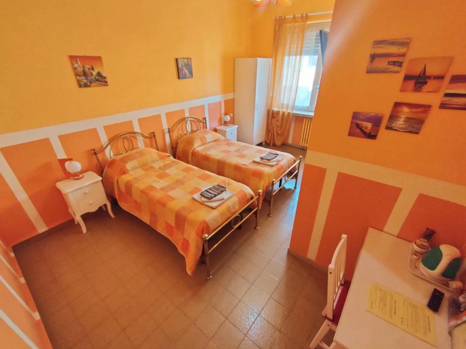 Bed in Hotel Serenella