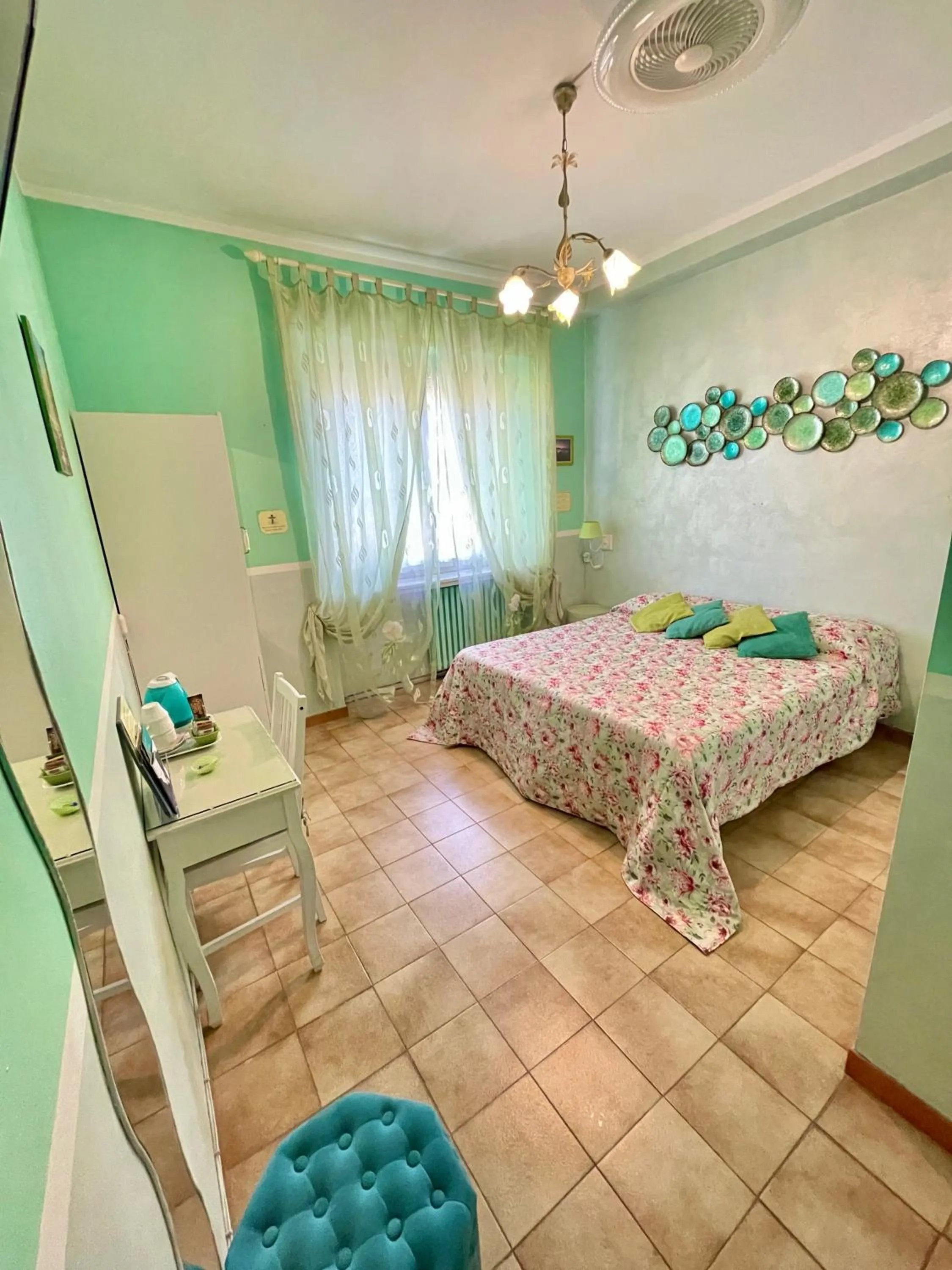 Bed in Hotel Serenella