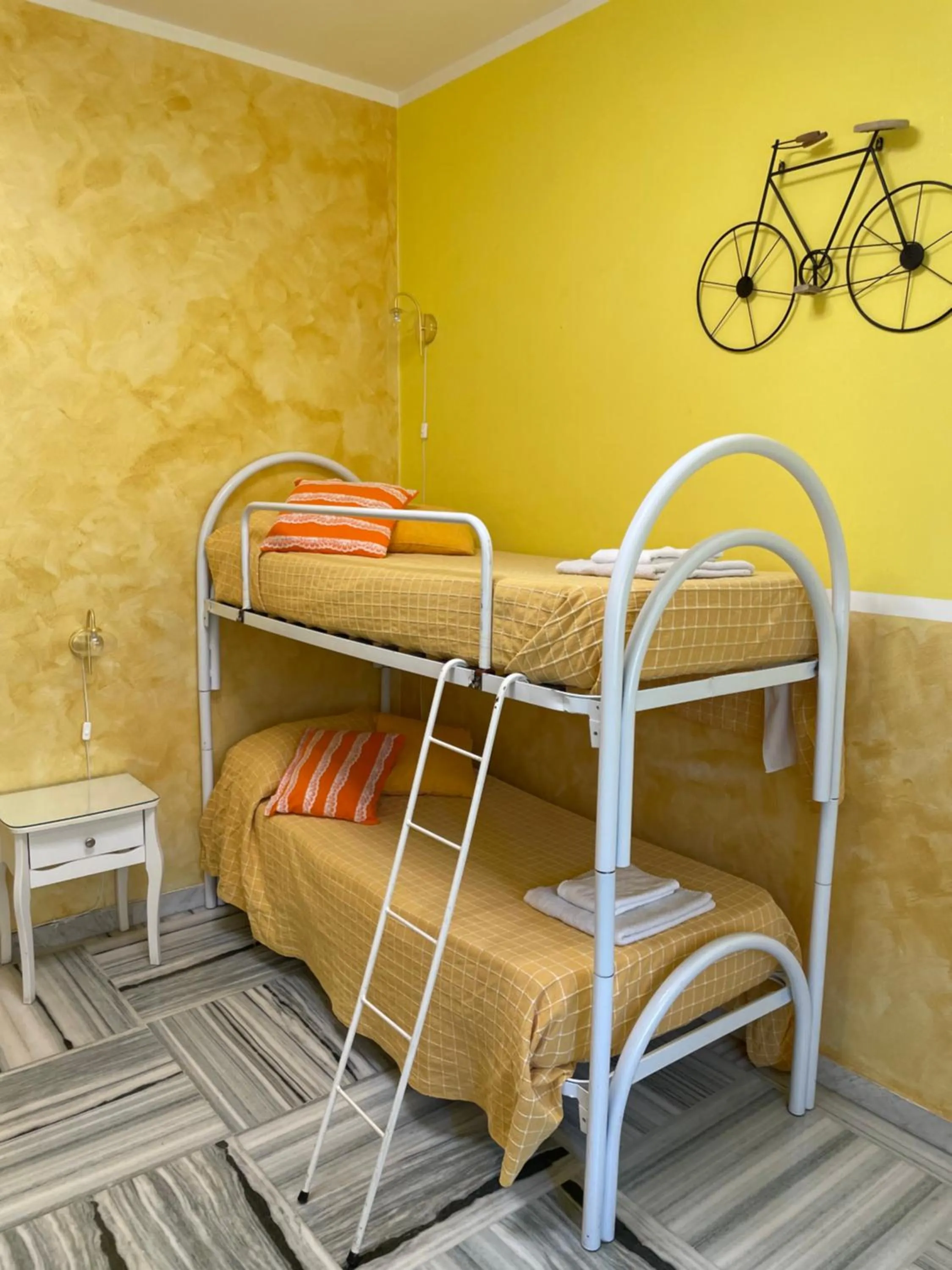 Bed in Hotel Serenella