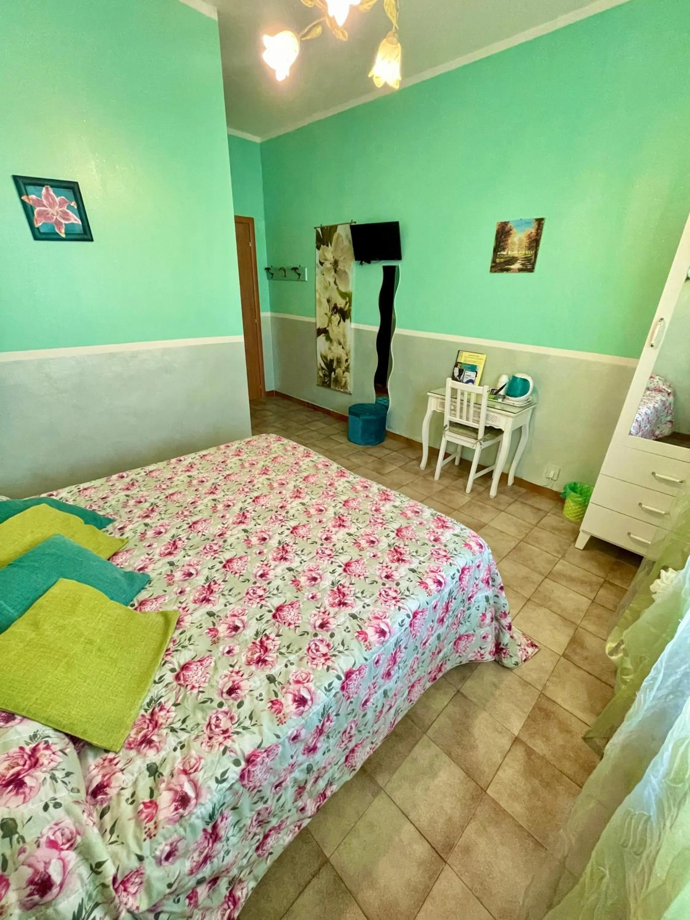 Bed in Hotel Serenella