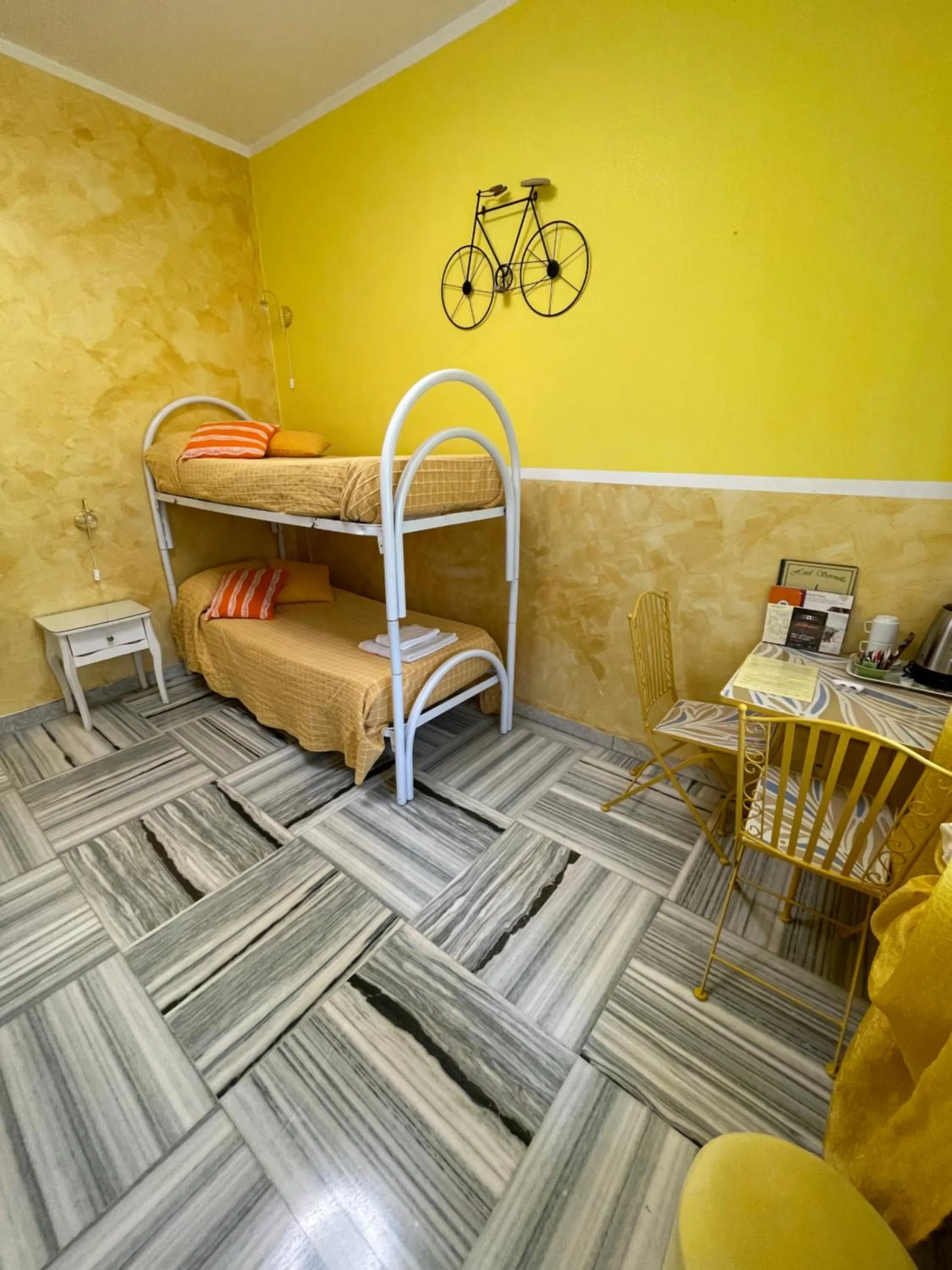 Bed in Hotel Serenella